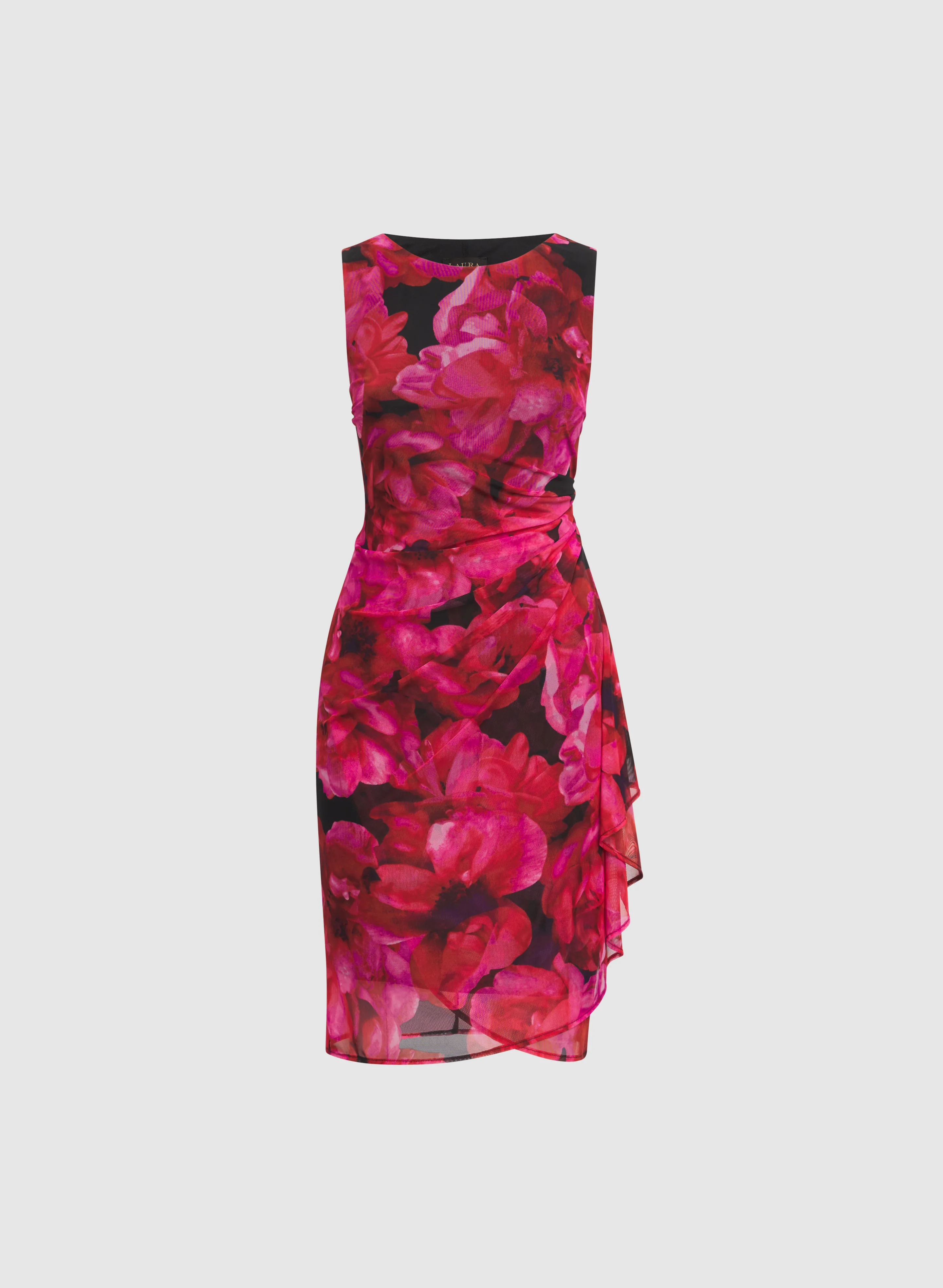 Floral Mesh Dress - Image 5