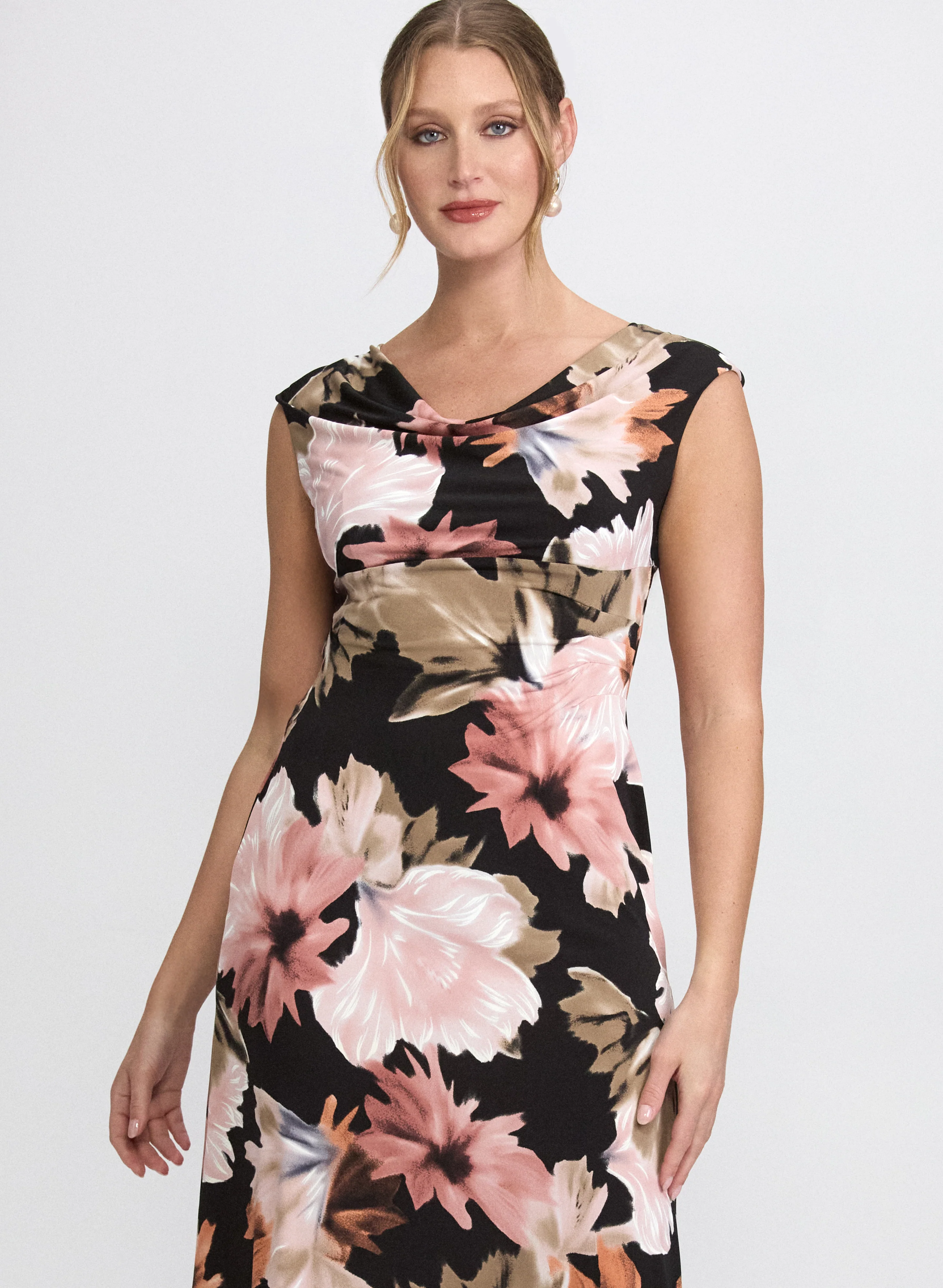 Floral Midi Dress - Image 7