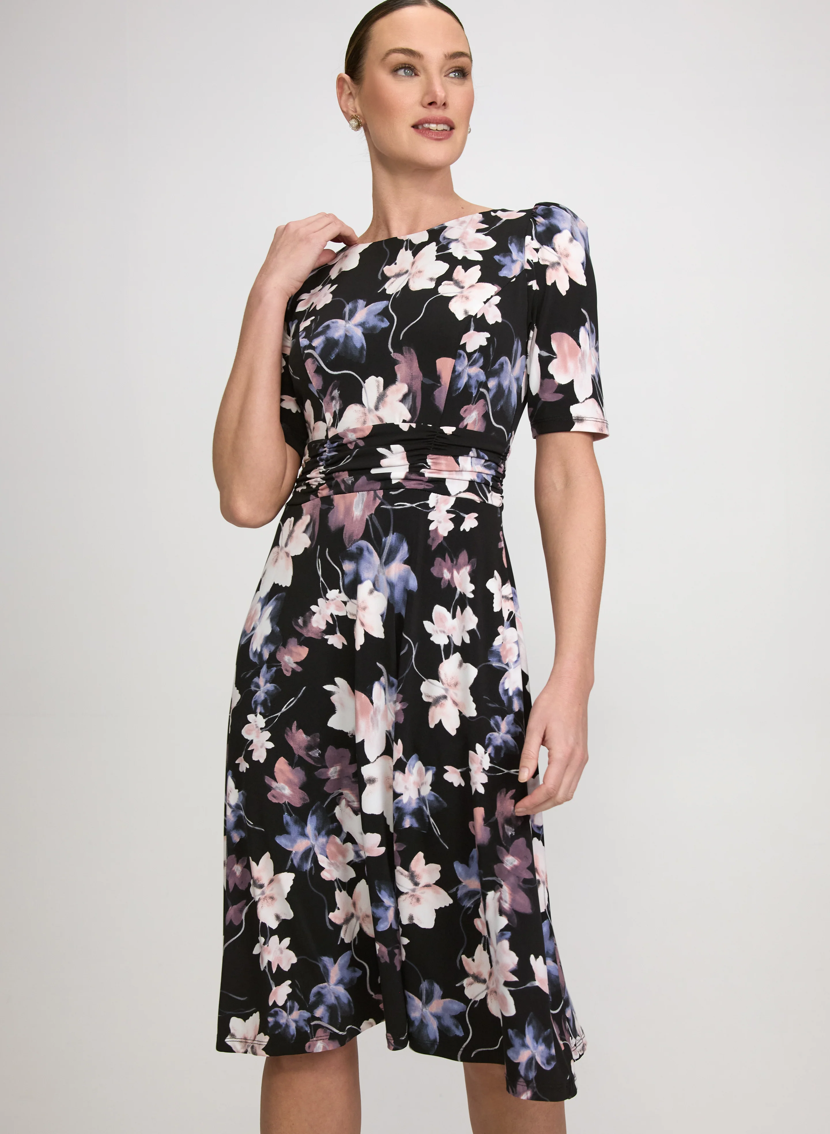 Floral Midi Dress - Image 5