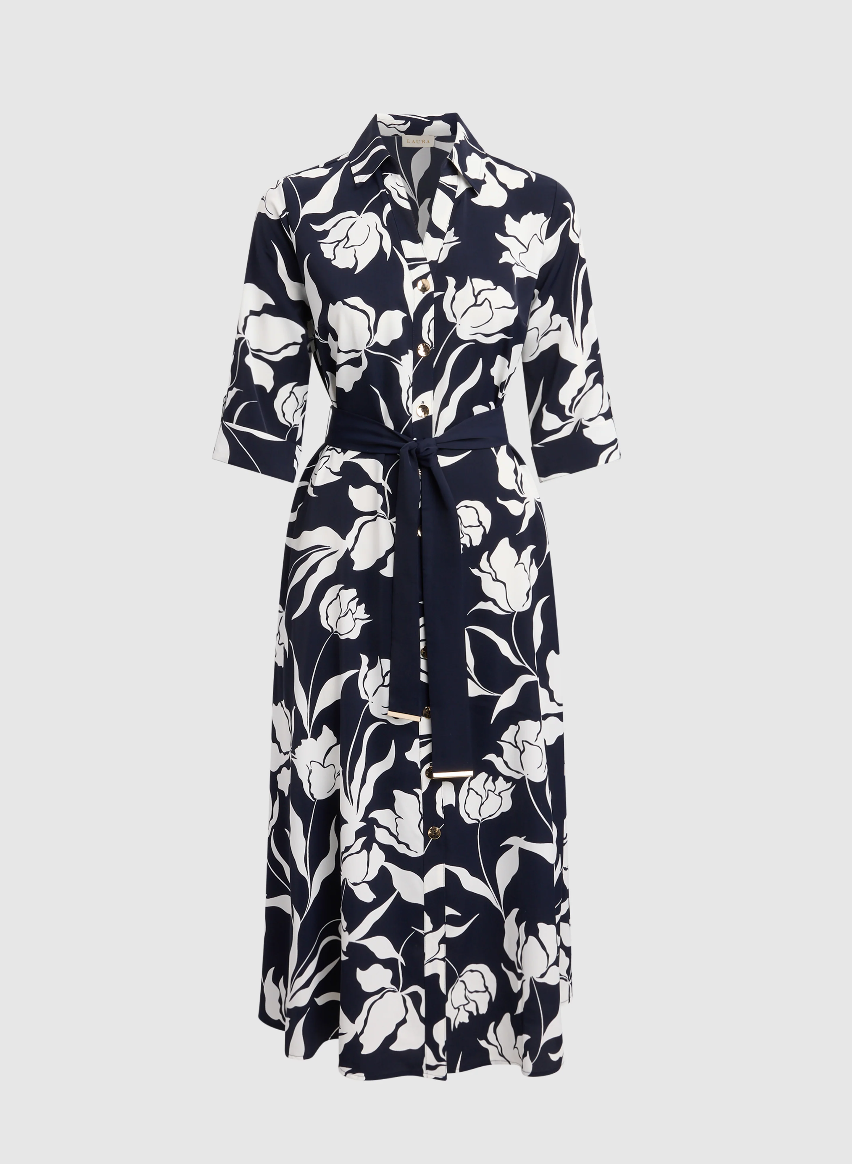 Floral Midi Dress - Image 6
