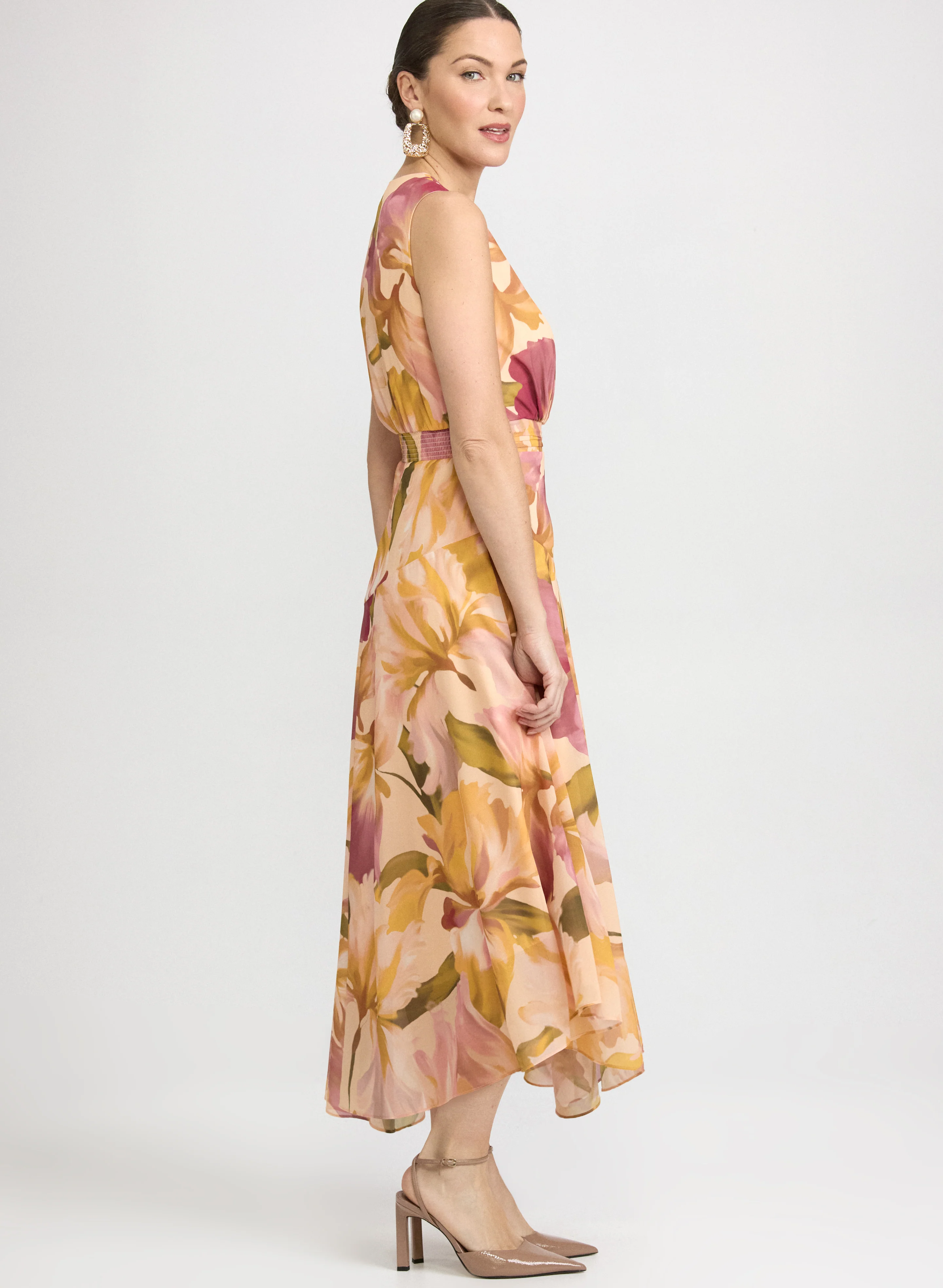 Floral Midi Dress - Image 2