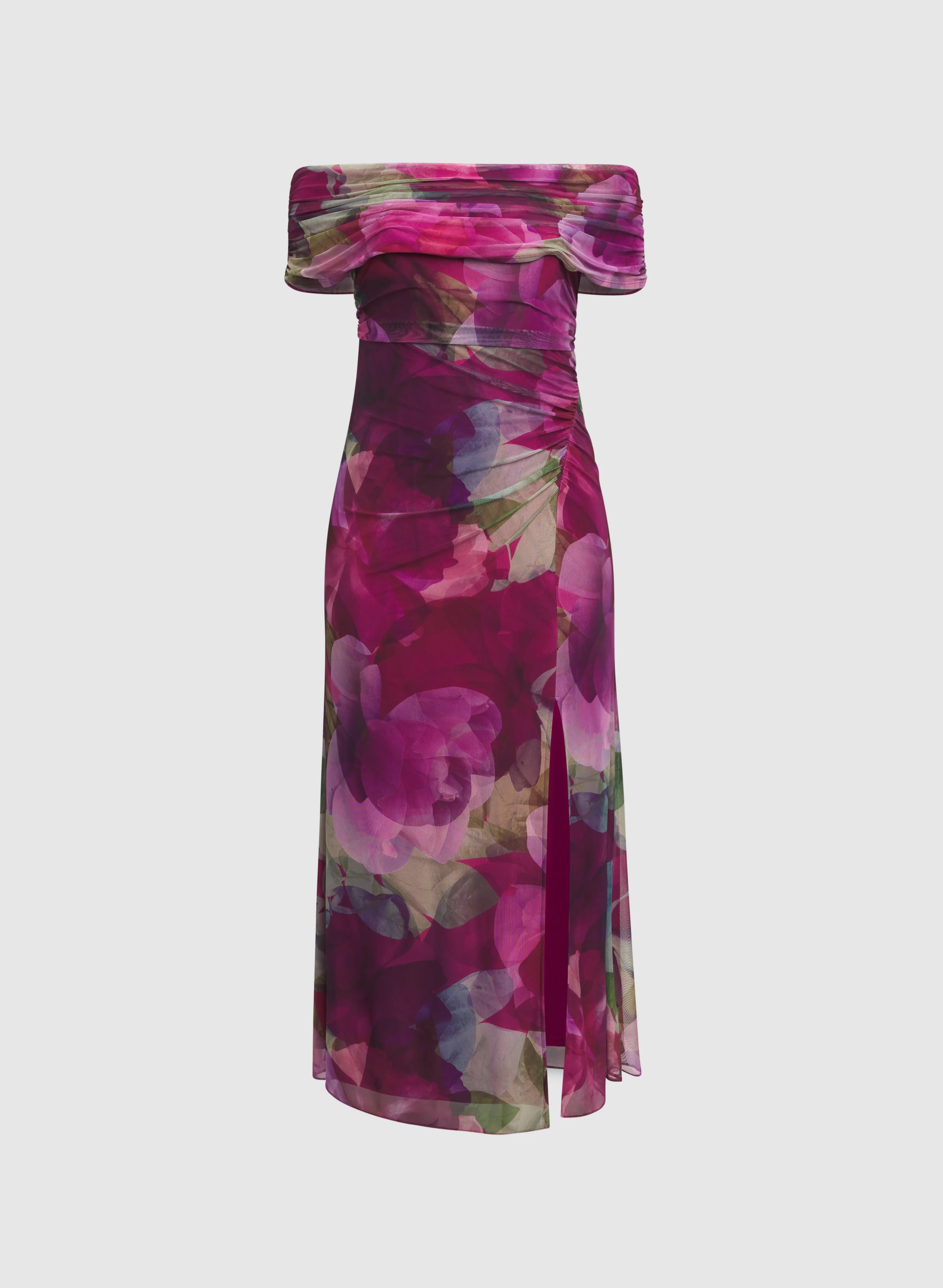 Floral Off-Shoulder Dress - Image 6