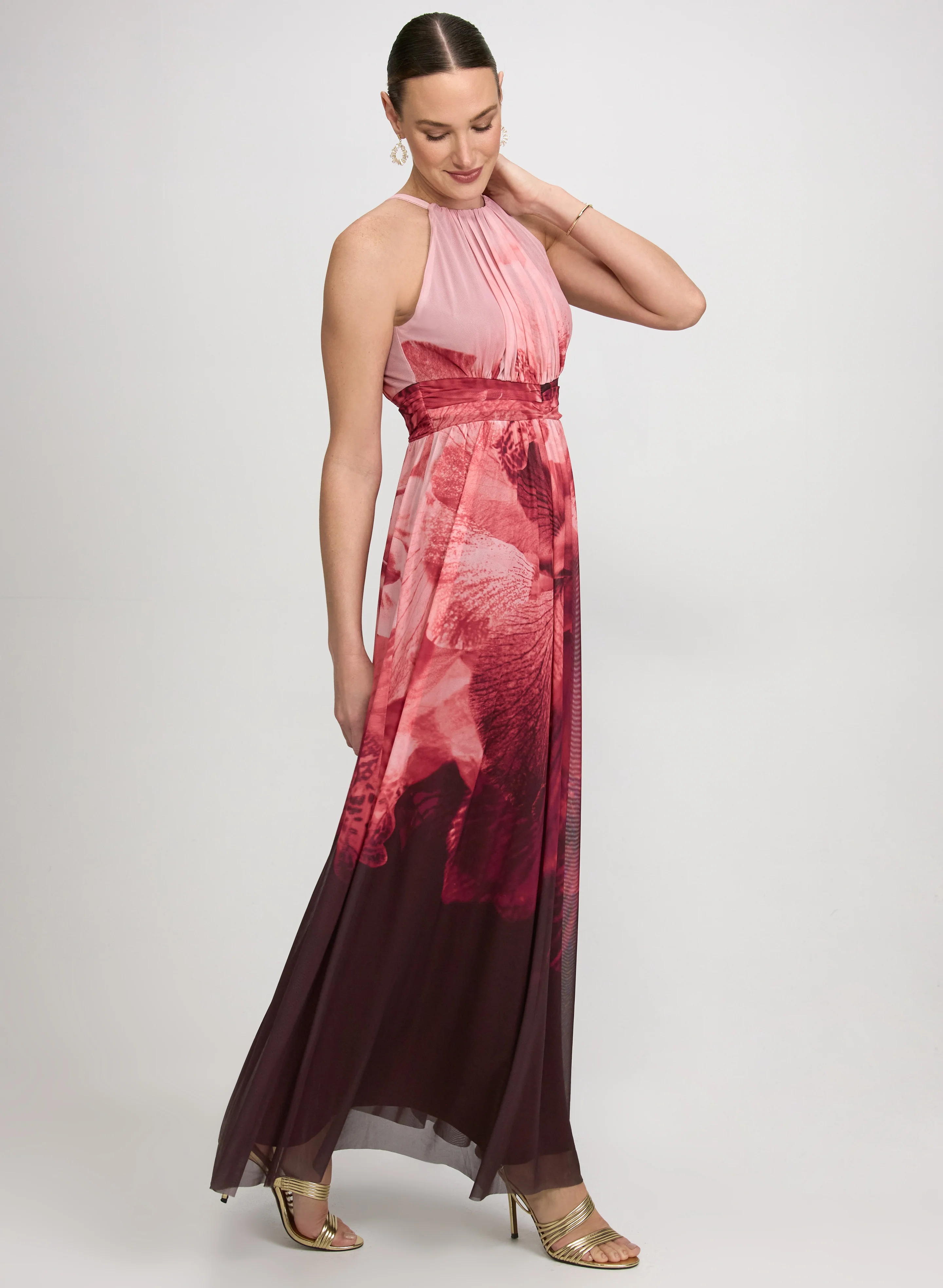 Floral Ombre Dress - Image 2