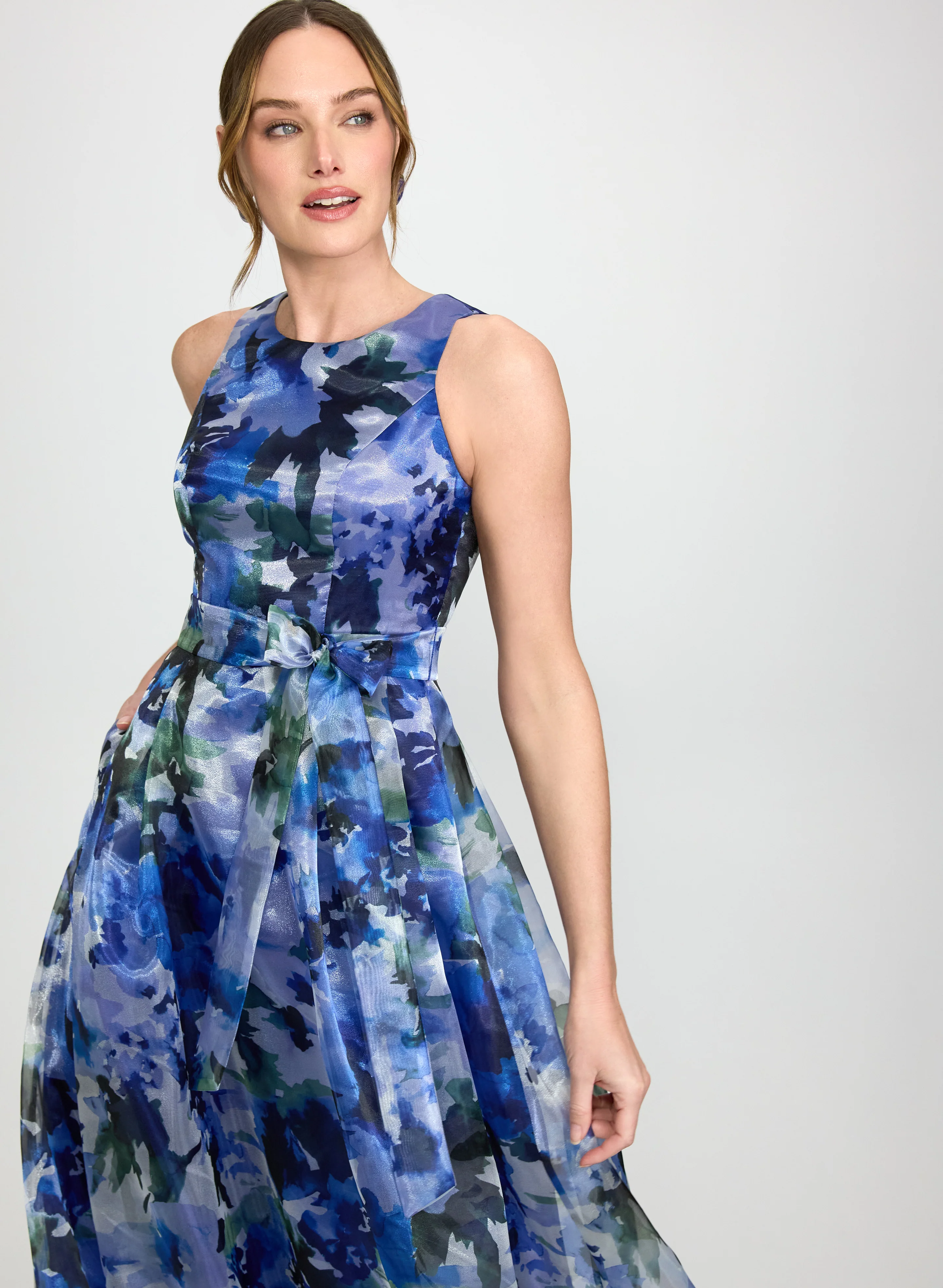 Floral Organza Dress - Image 5