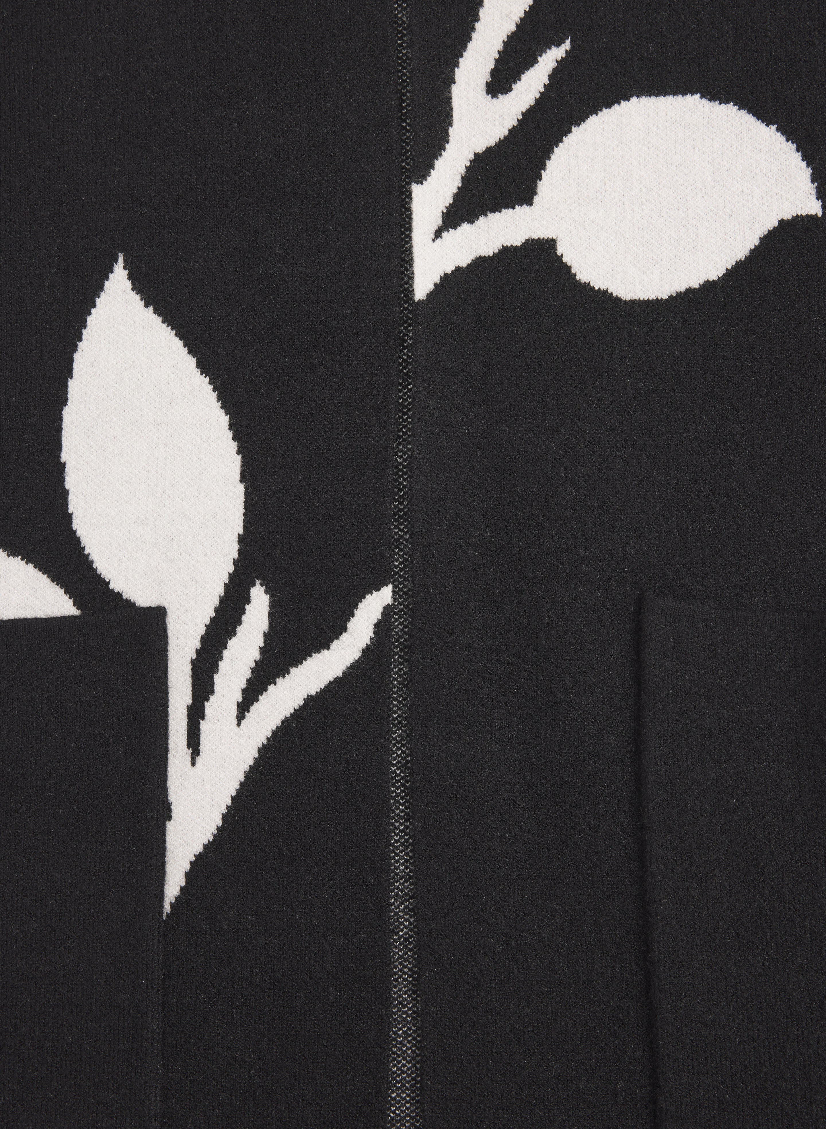 Floral Placement Print Cardigan - Image 7