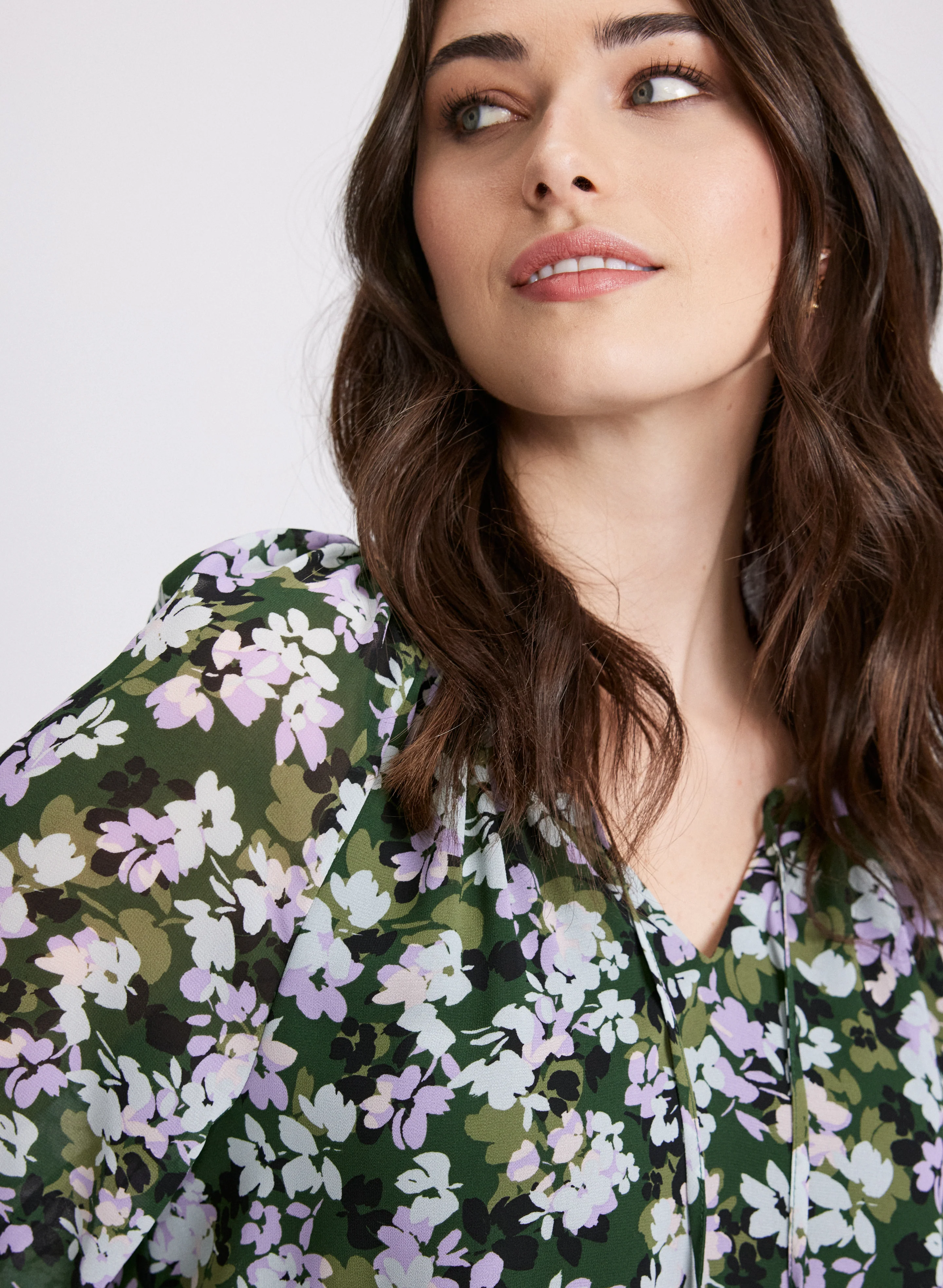 Floral Print Blouse - Image 2