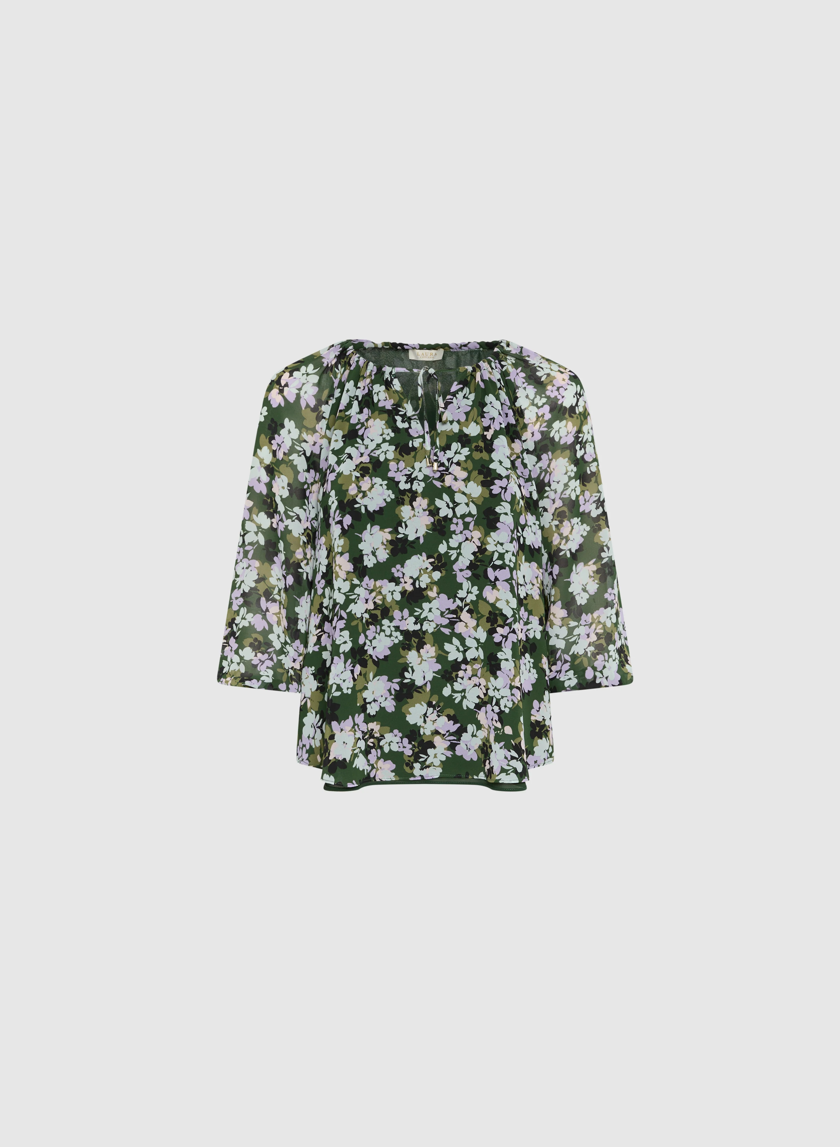 Floral Print Blouse - Image 6