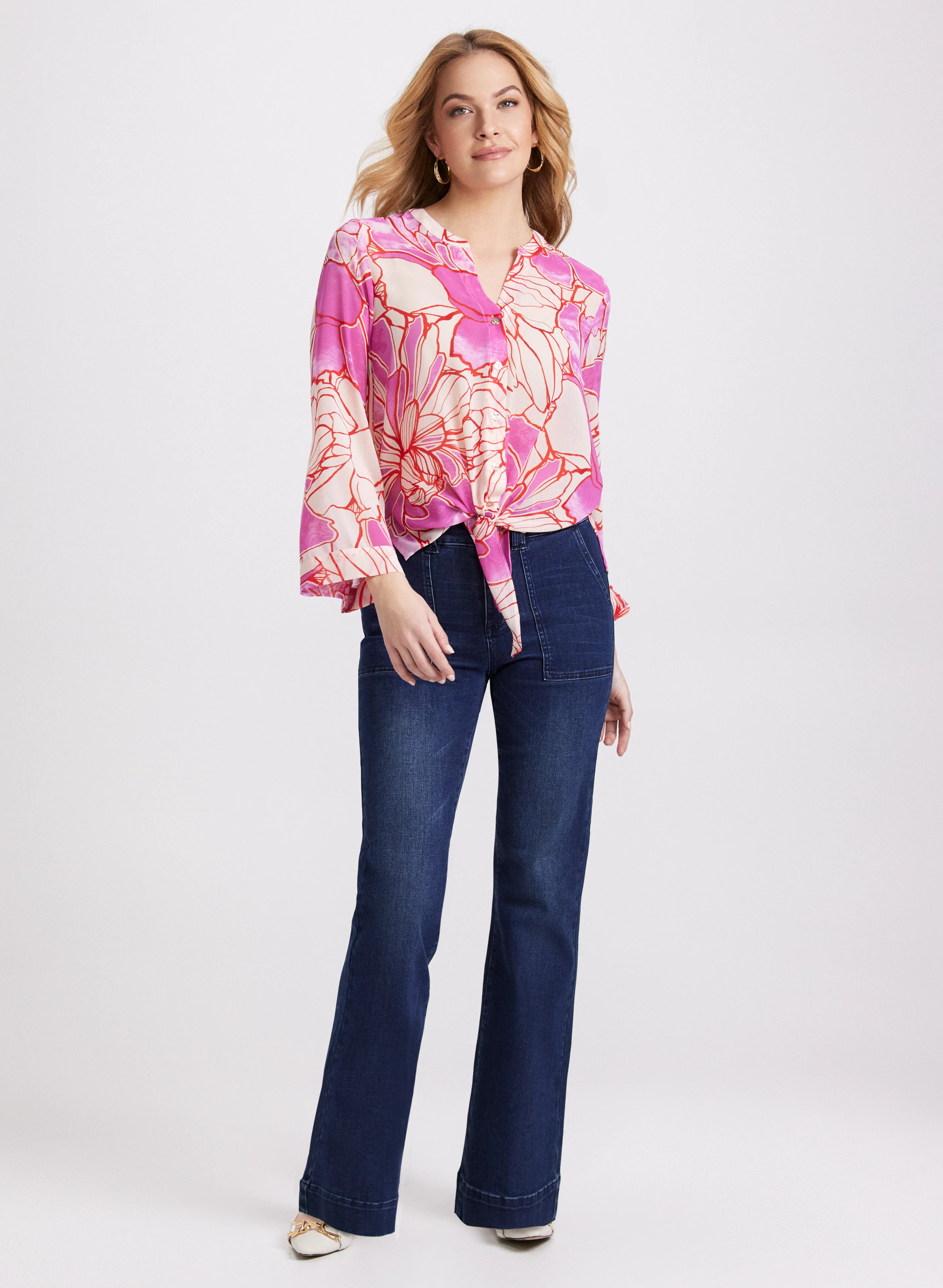 Floral Print Blouse - Image 3