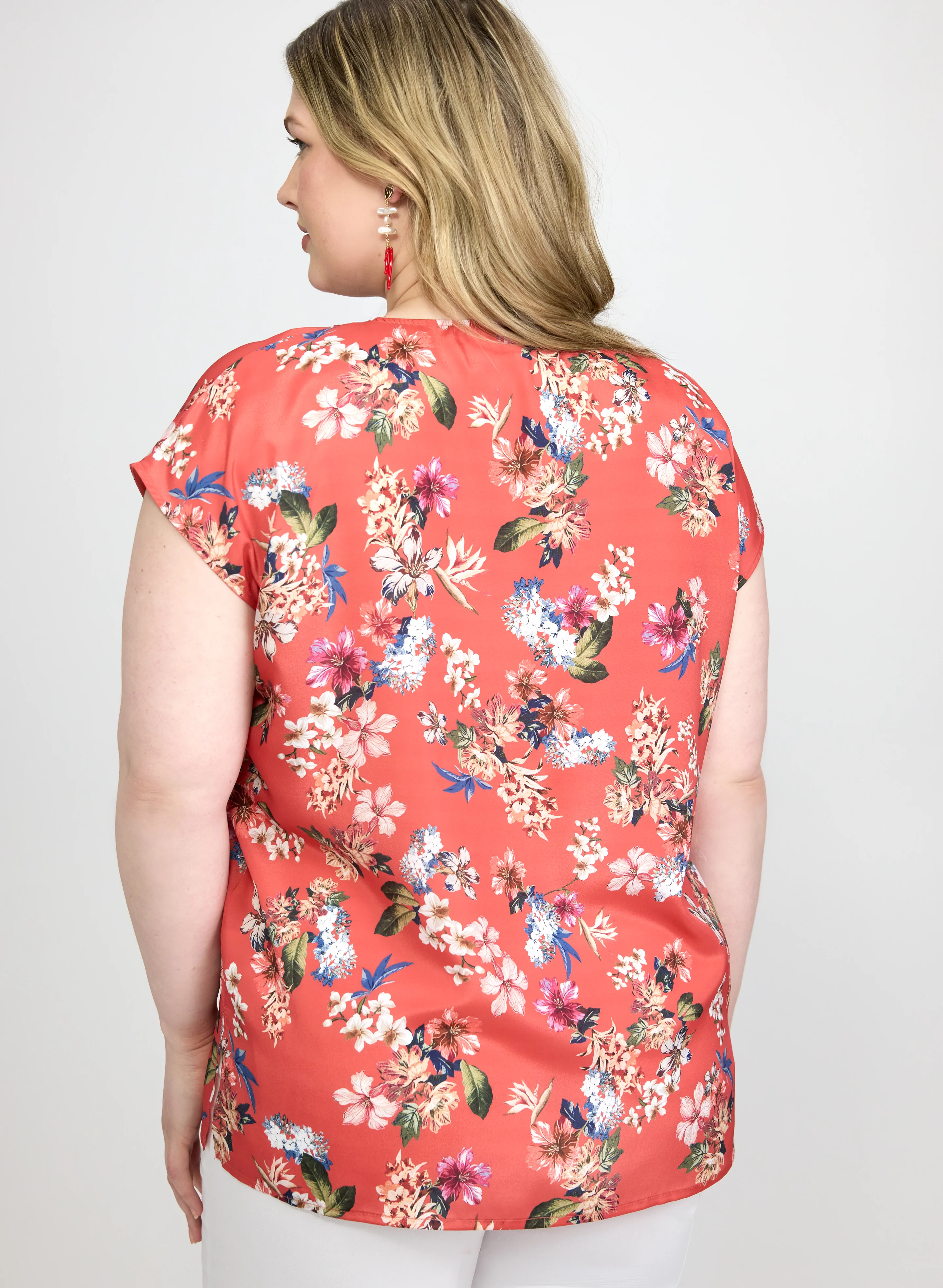 Floral Print Blouse - Image 4