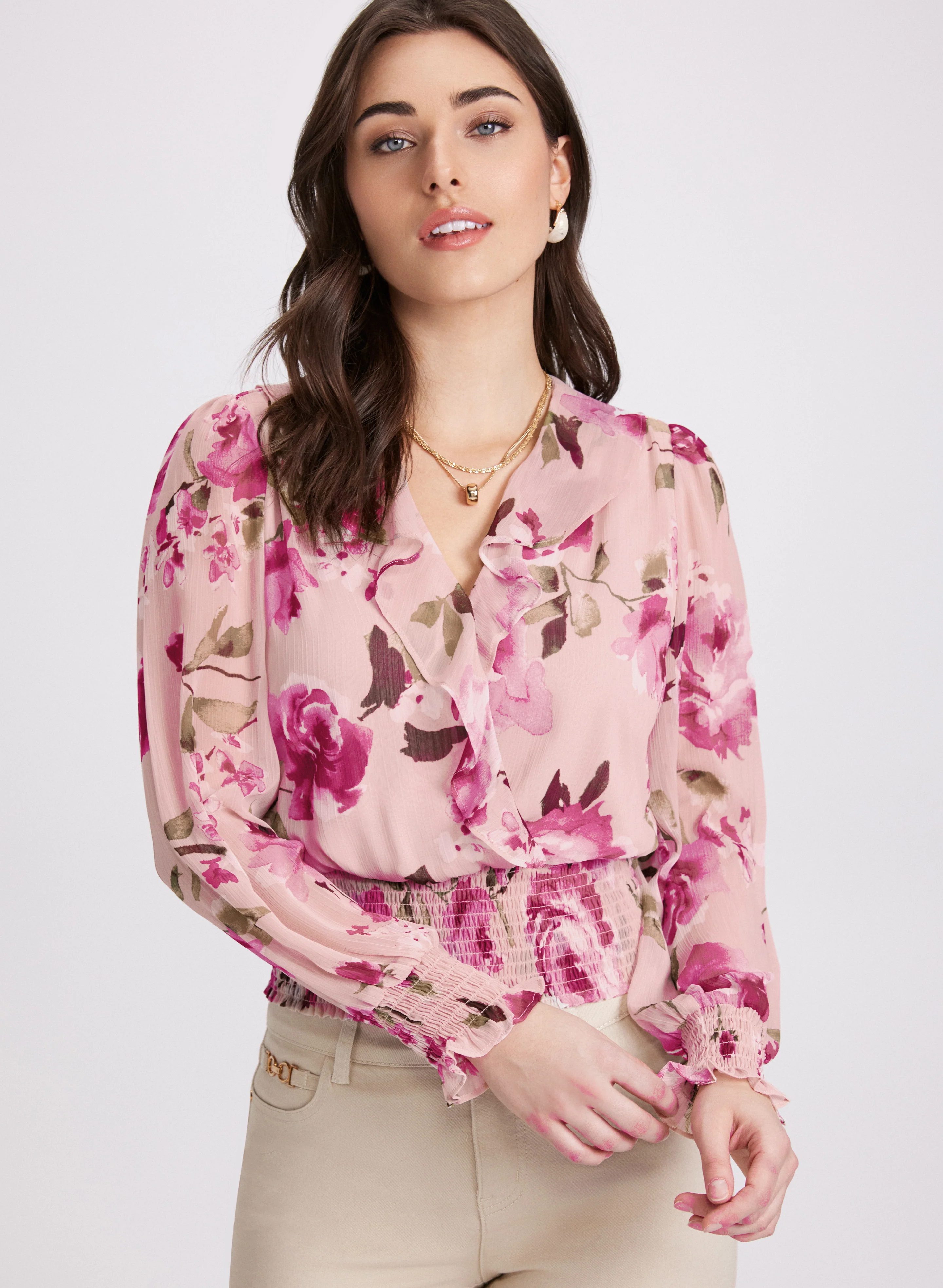 Floral Print Blouse - Image 2