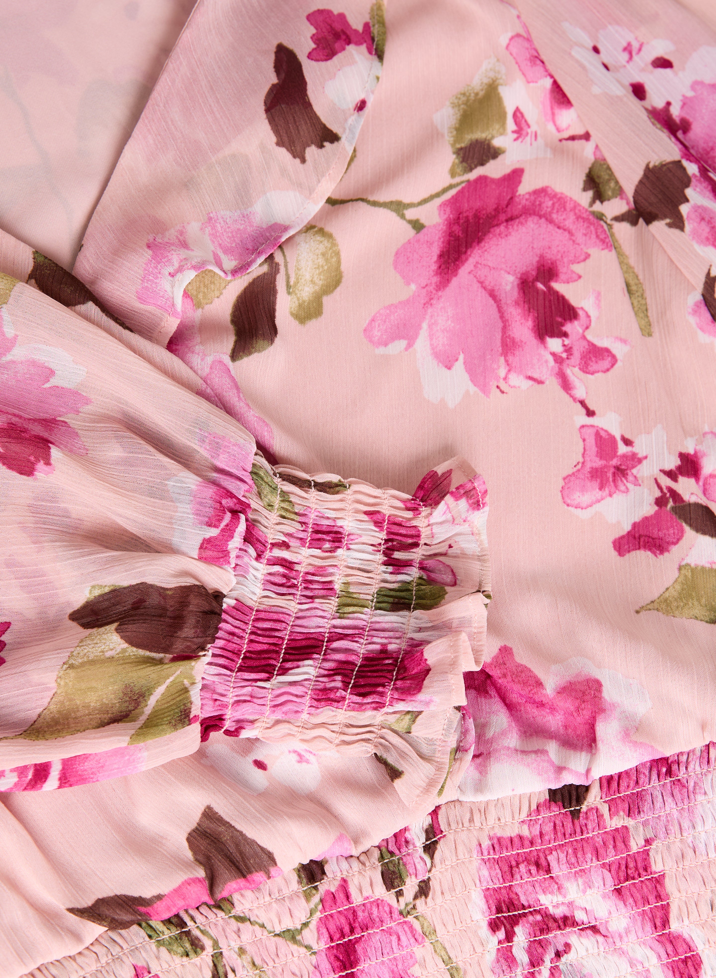 Floral Print Blouse - Image 7