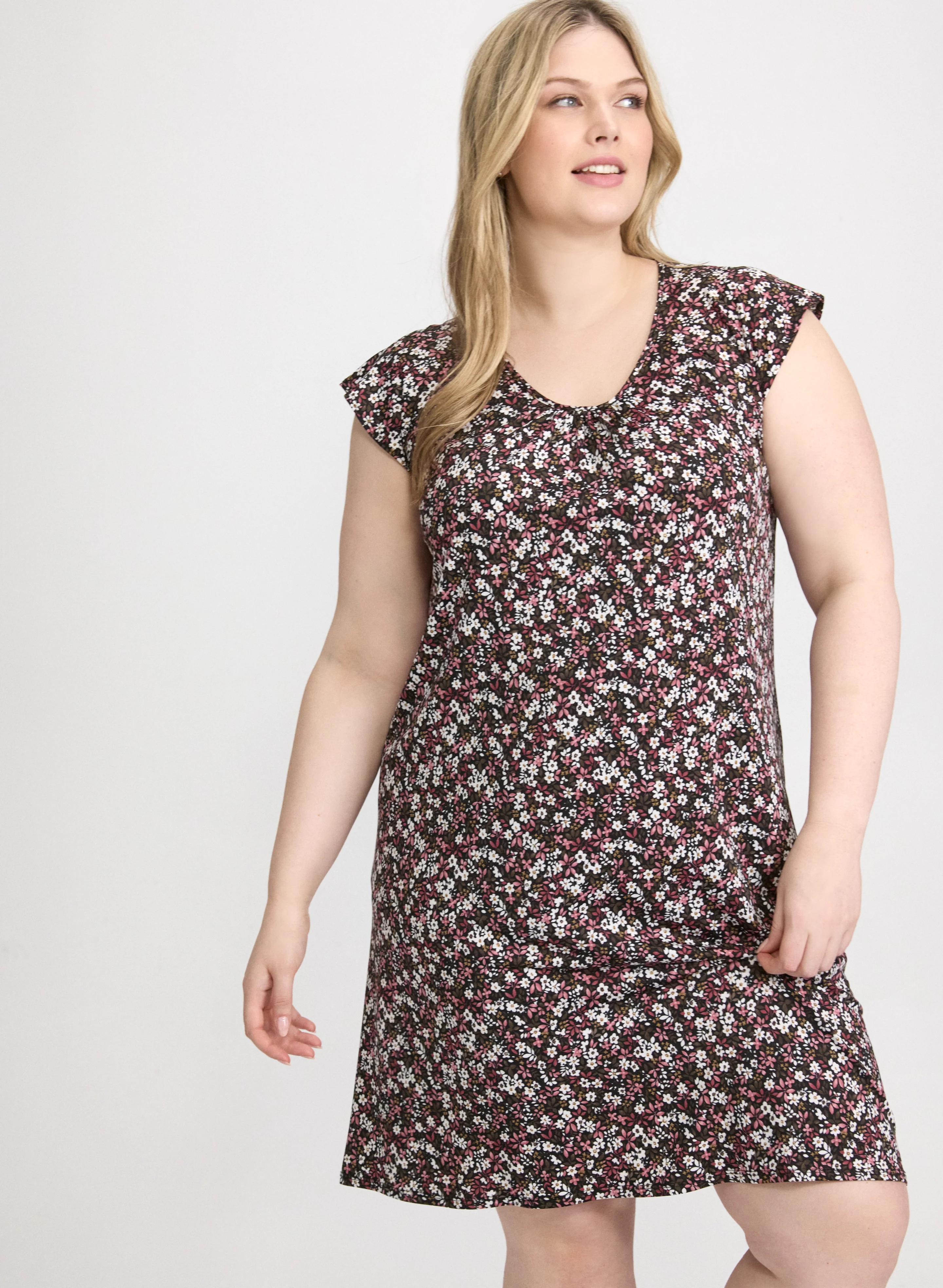Floral Print Nightgown - Image 2