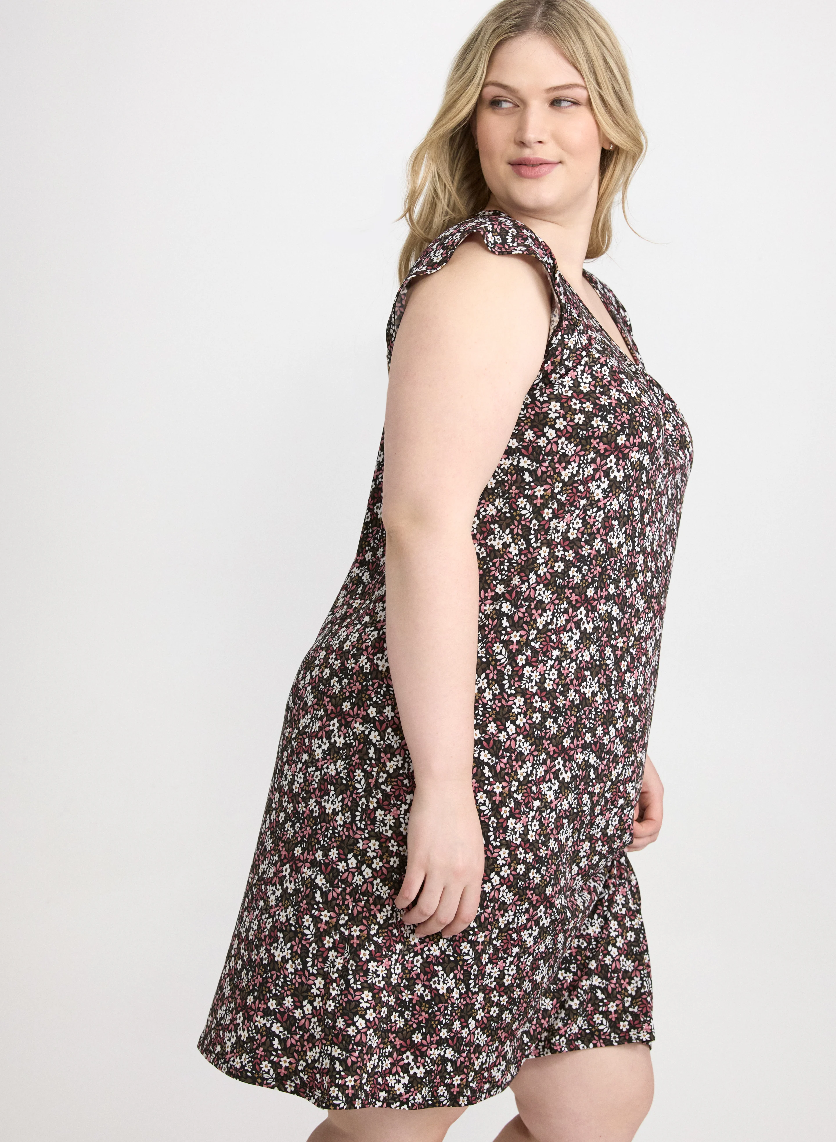 Floral Print Nightgown - Image 3