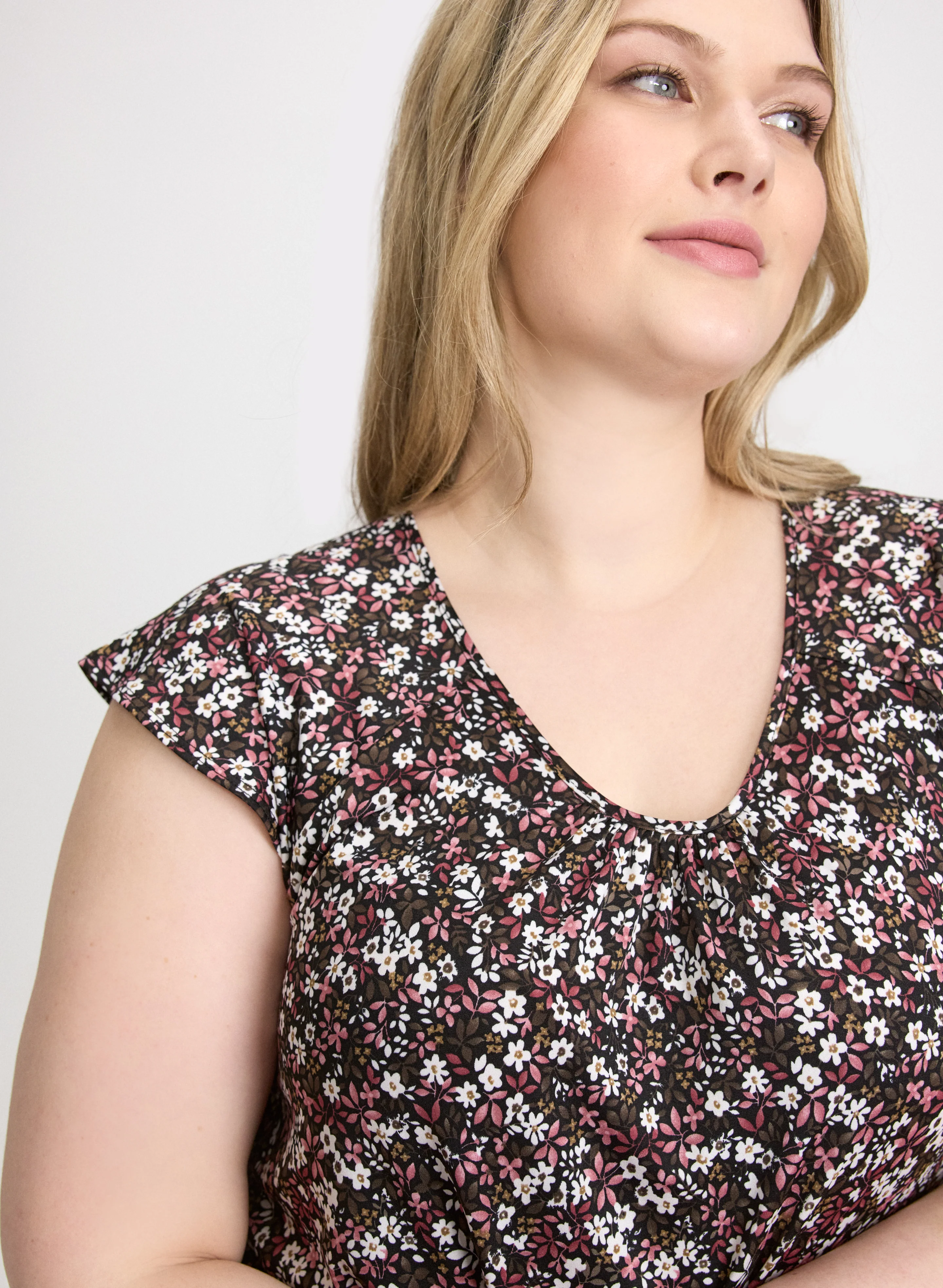 Floral Print Nightgown - Image 5