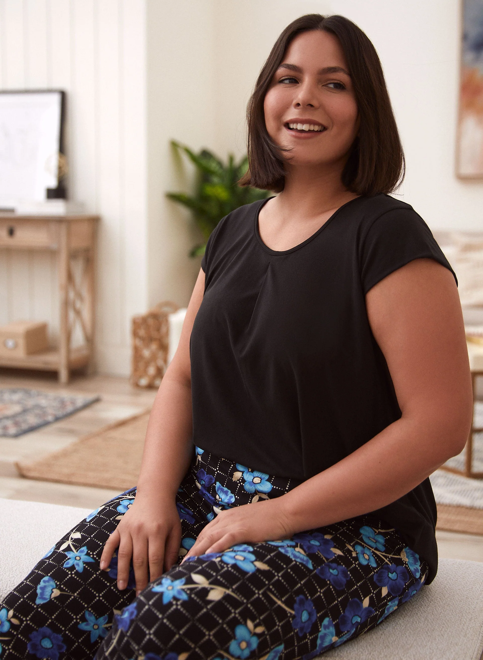 Floral Print Pyjama Set - Image 3