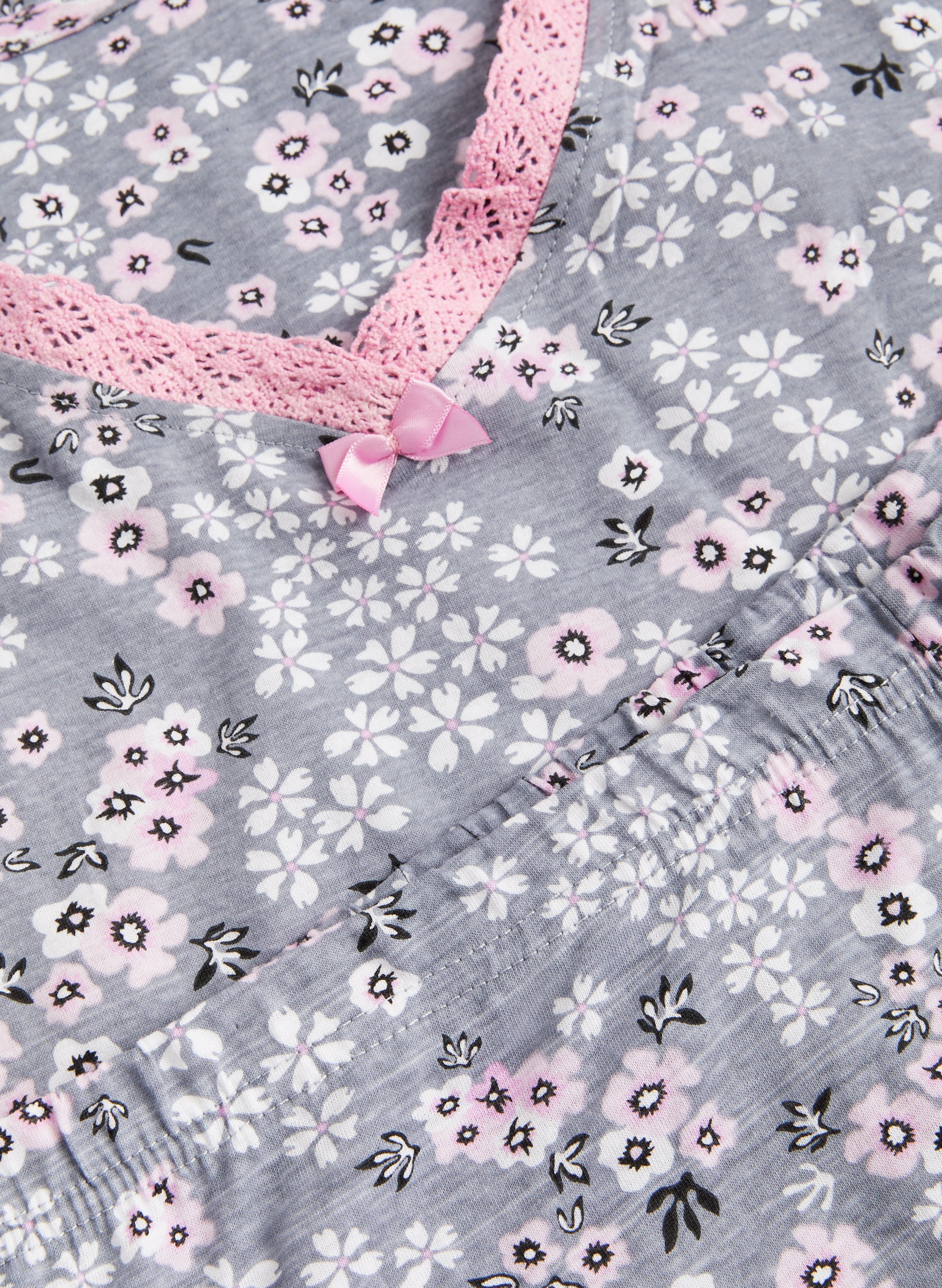 Floral Print Pyjama Set - Image 6