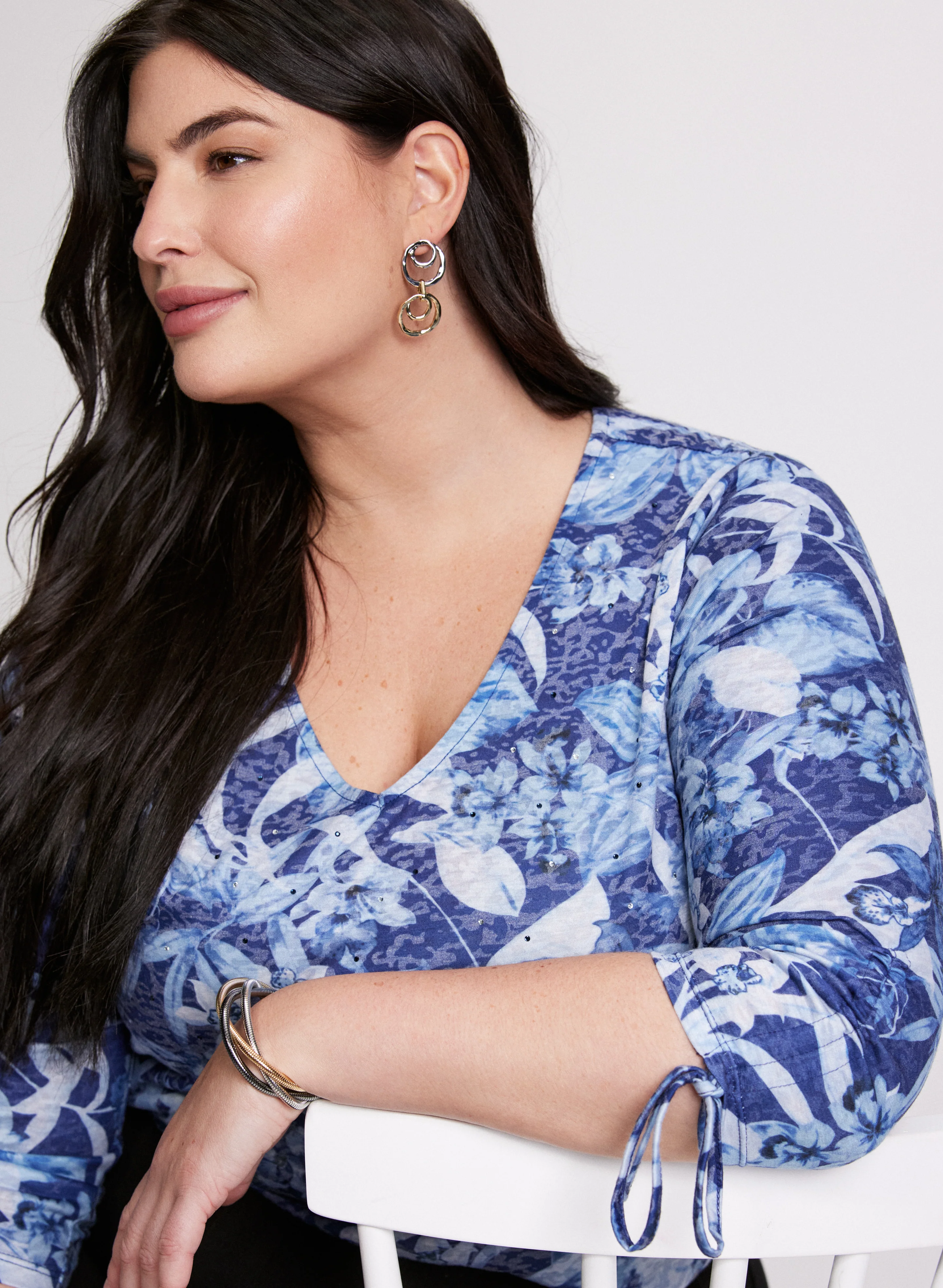 Floral Print T-Shirt - Image 2