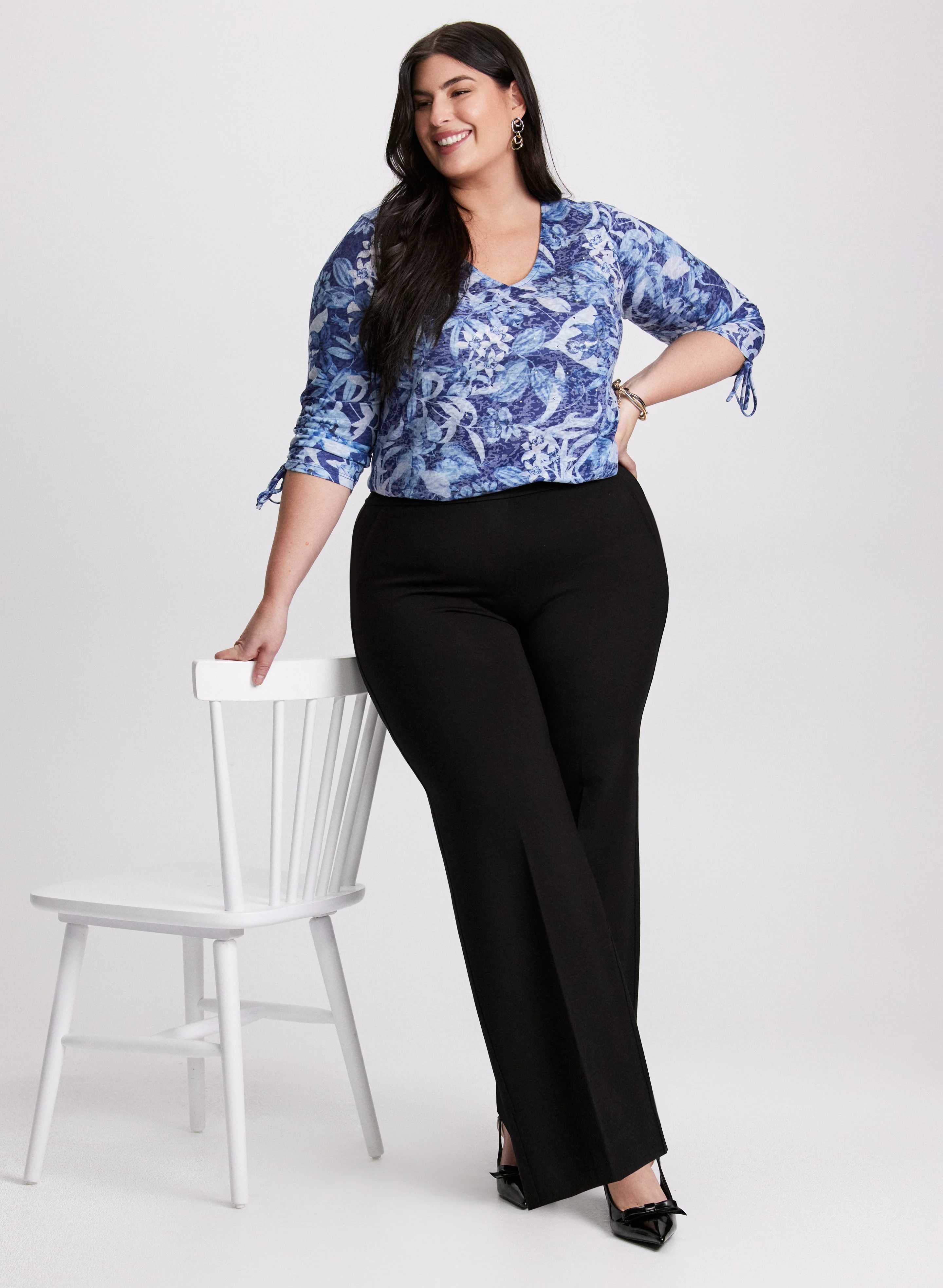 Floral Print T-Shirt - Image 3