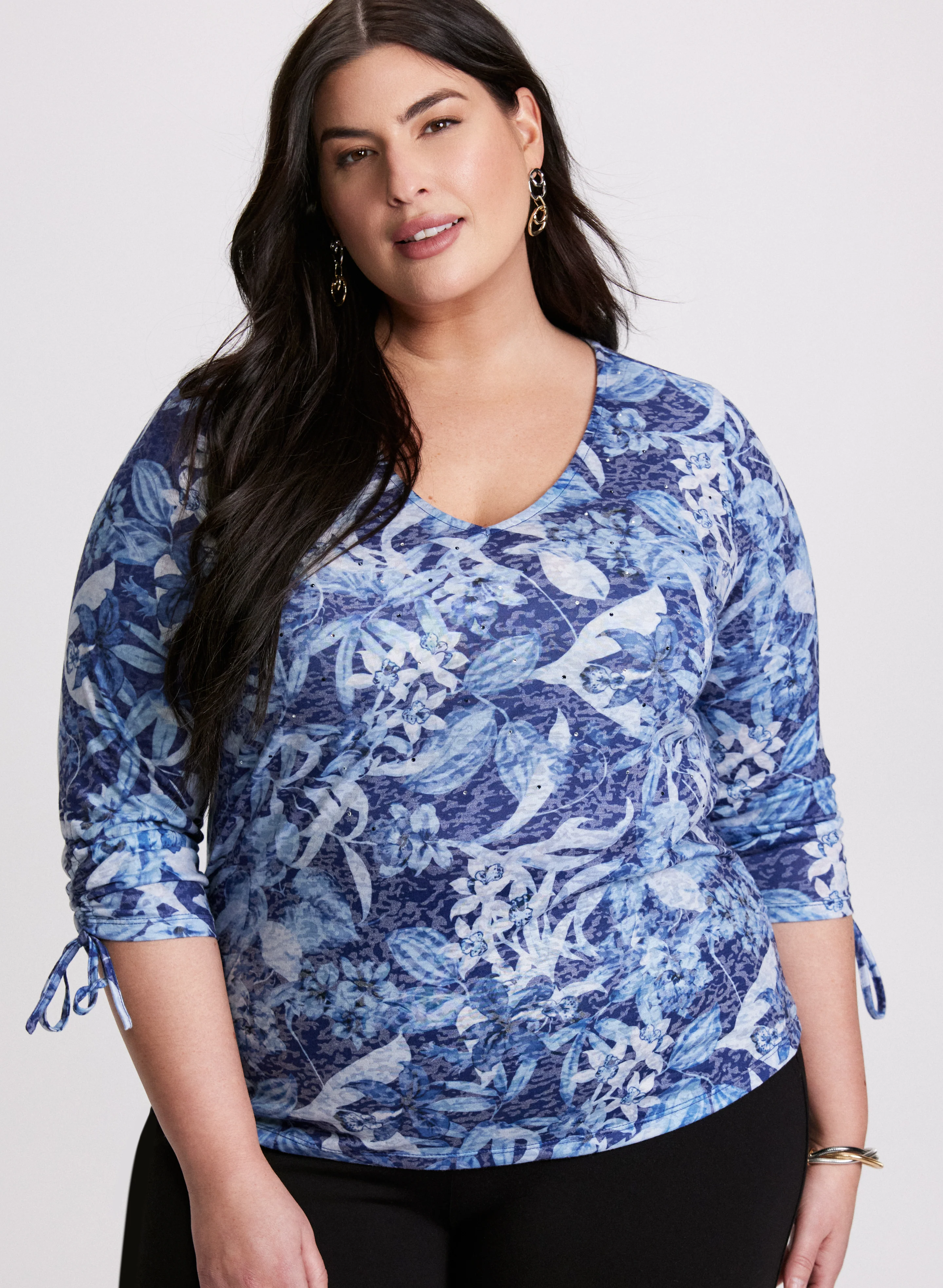 Floral Print T-Shirt - Image 7