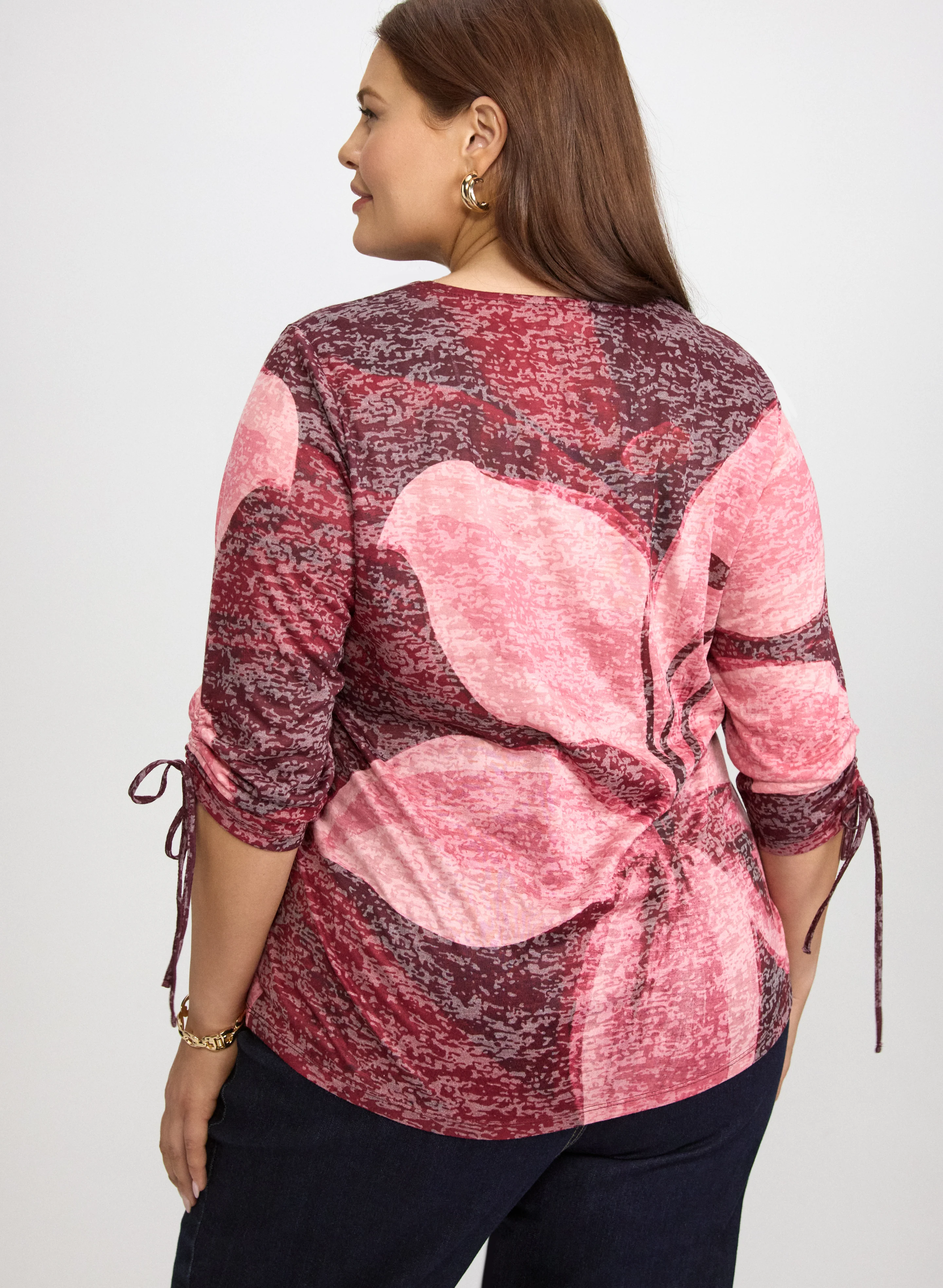 Floral Print T-Shirt - Image 4