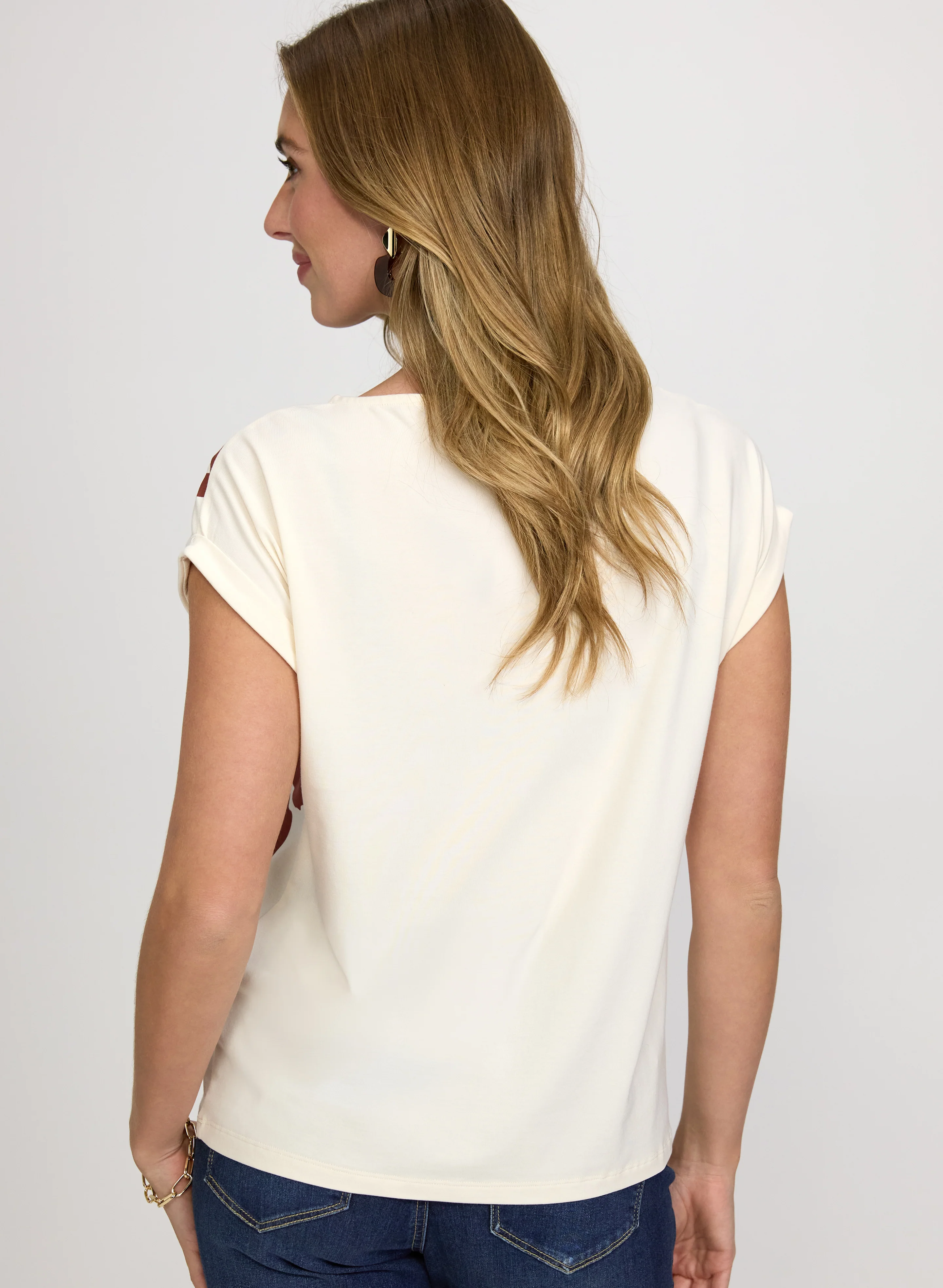 Floral Print T-Shirt - Image 4