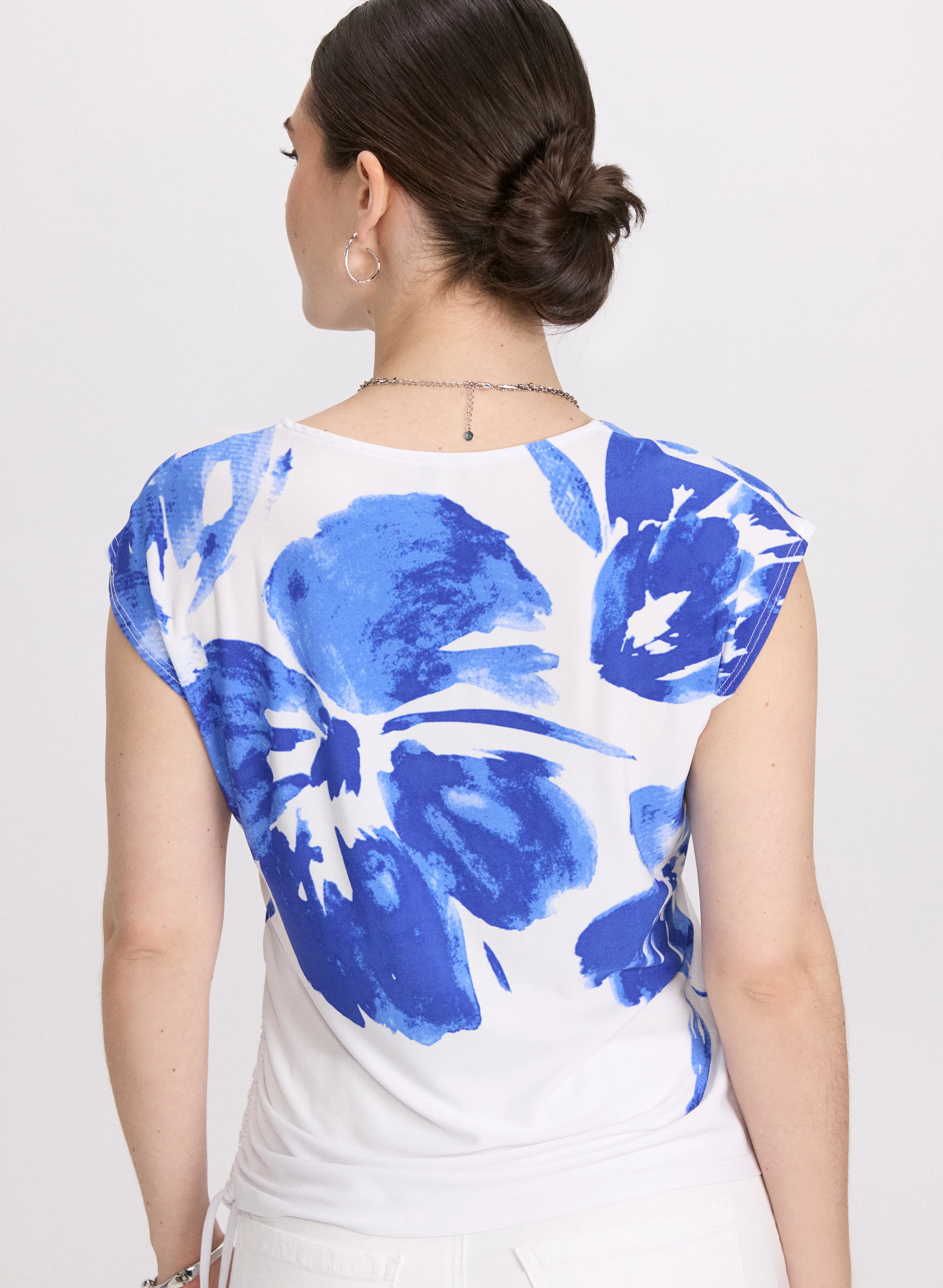 Floral Print Top - Image 4