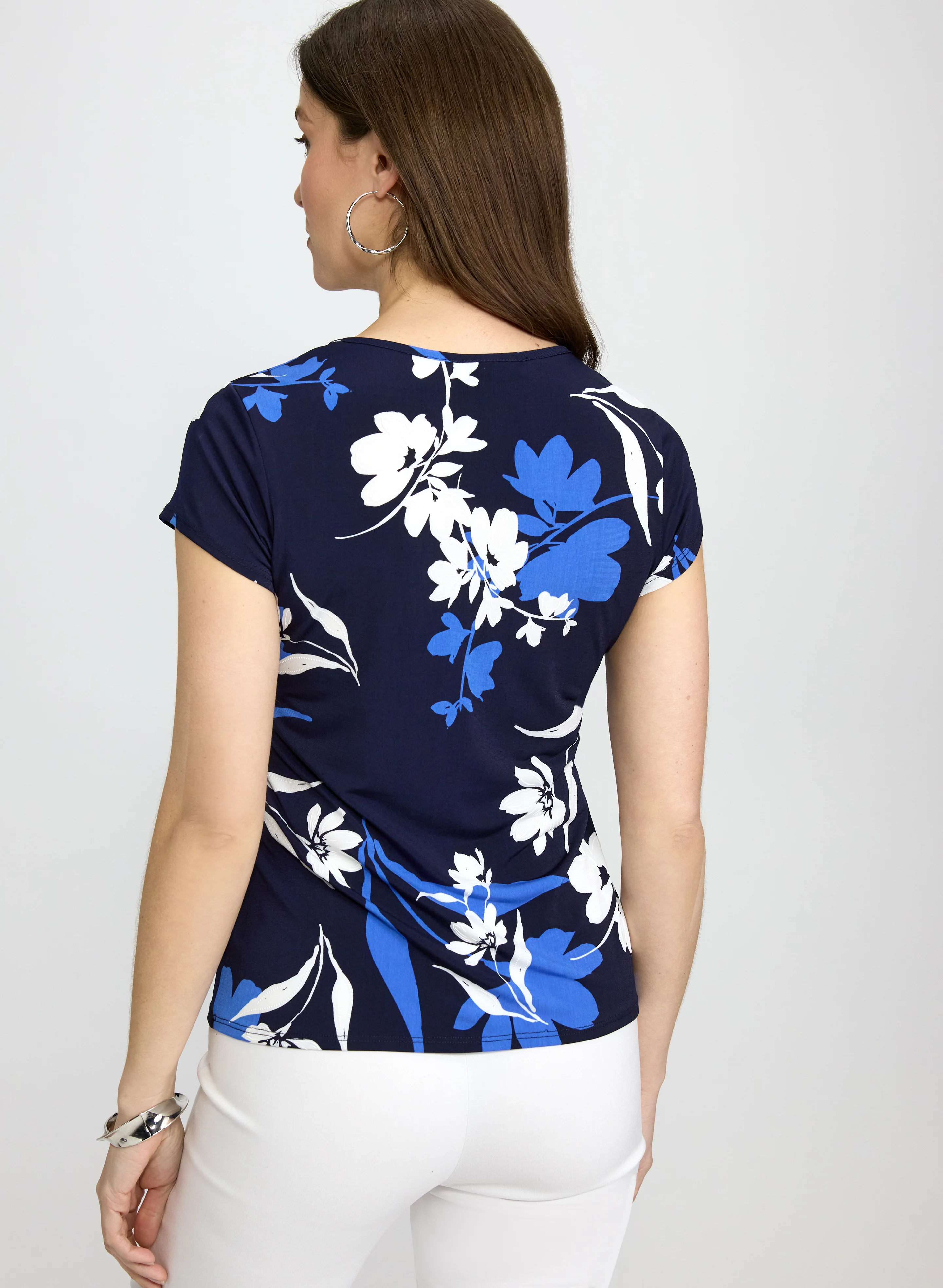 Floral Print Top - Image 4