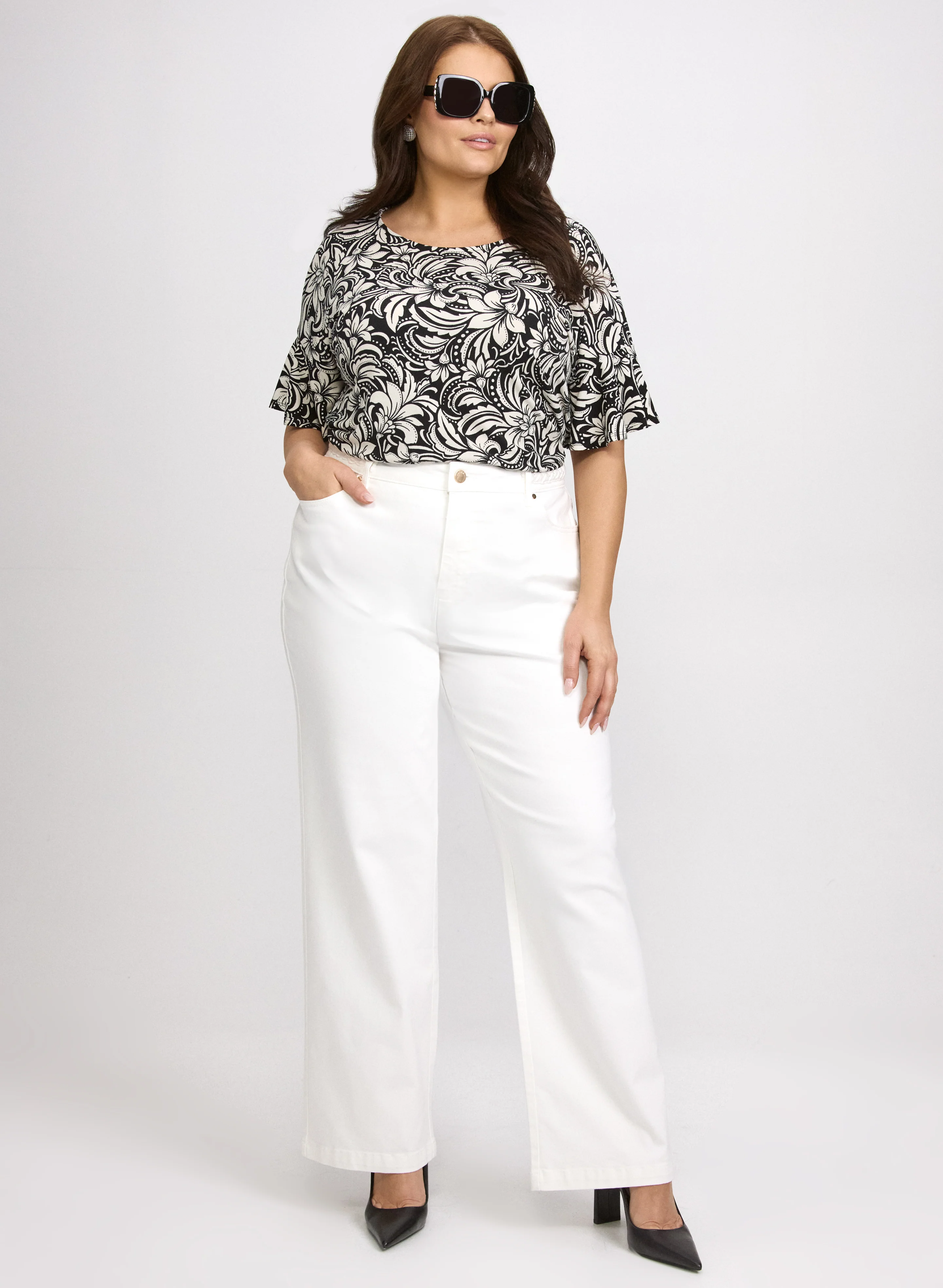 Floral Print Top - Image 3