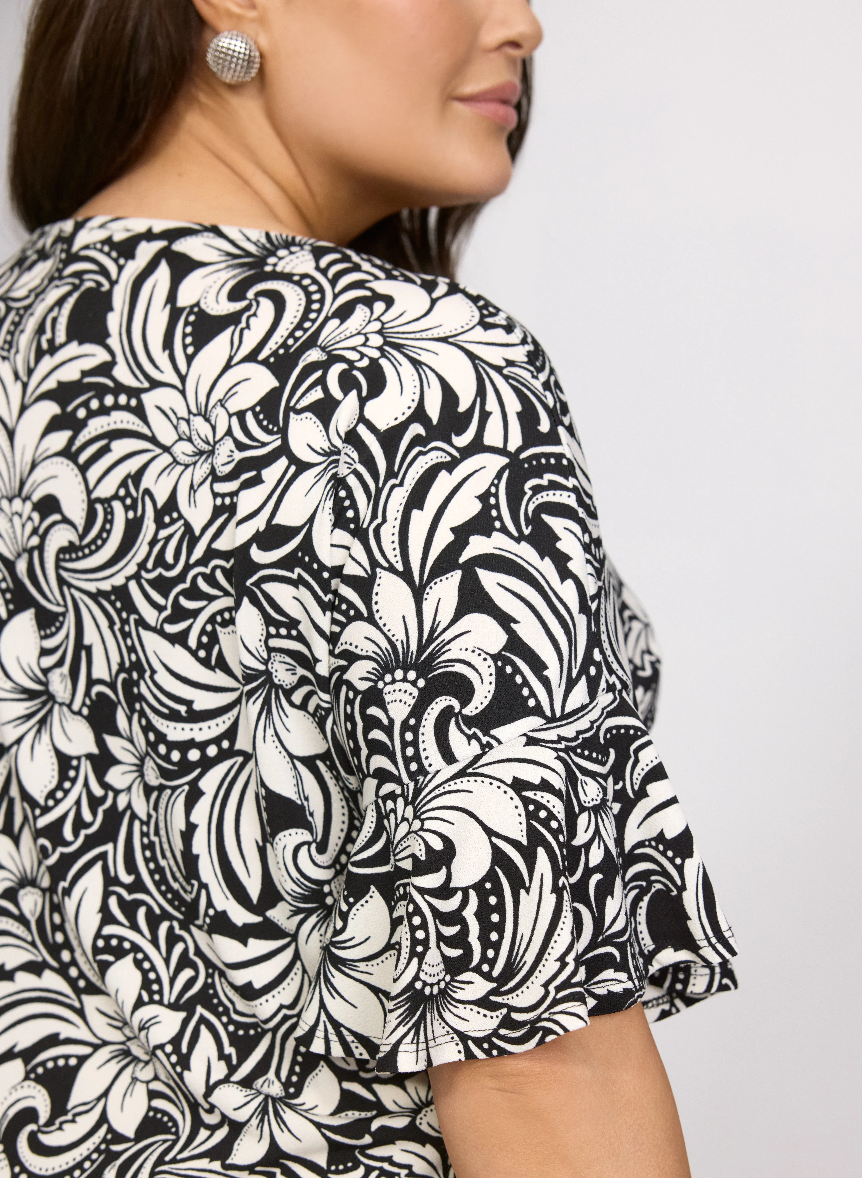 Floral Print Top - Image 5