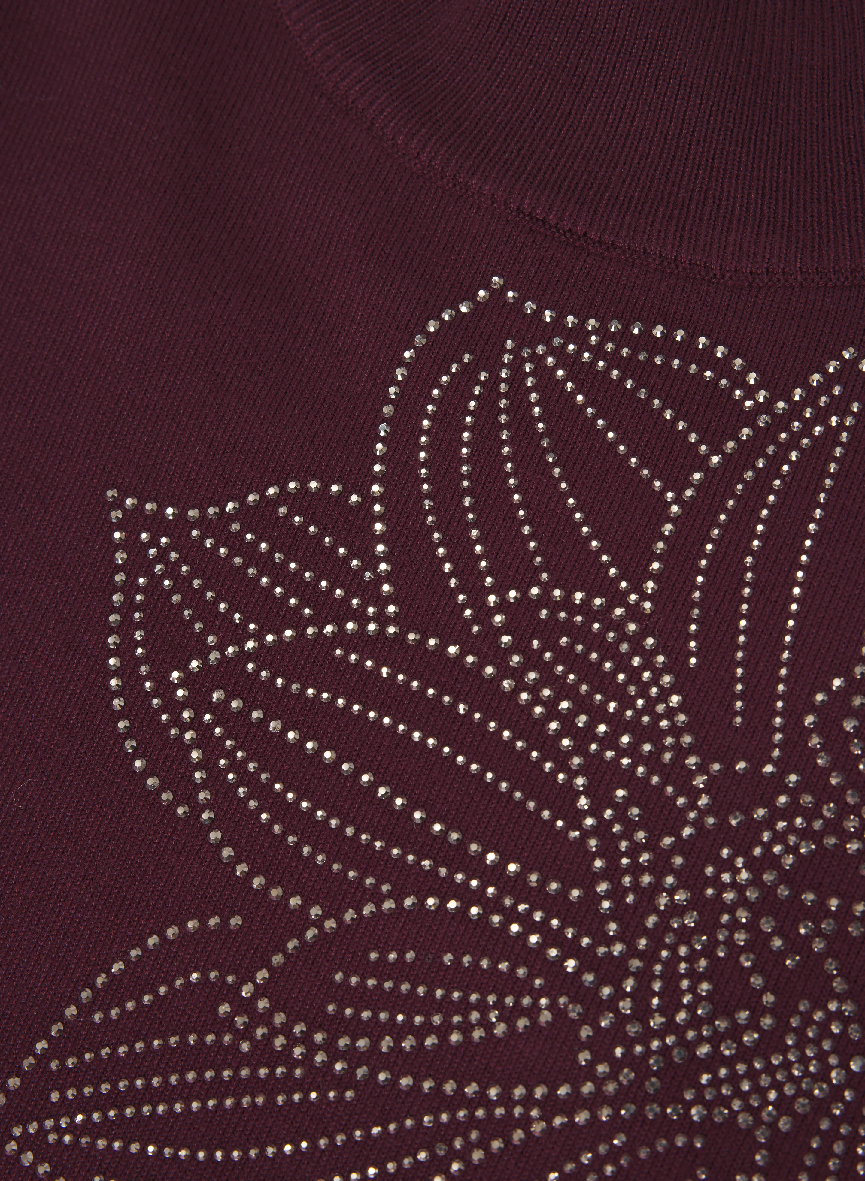 Floral Rhinestone Pullover - Image 7