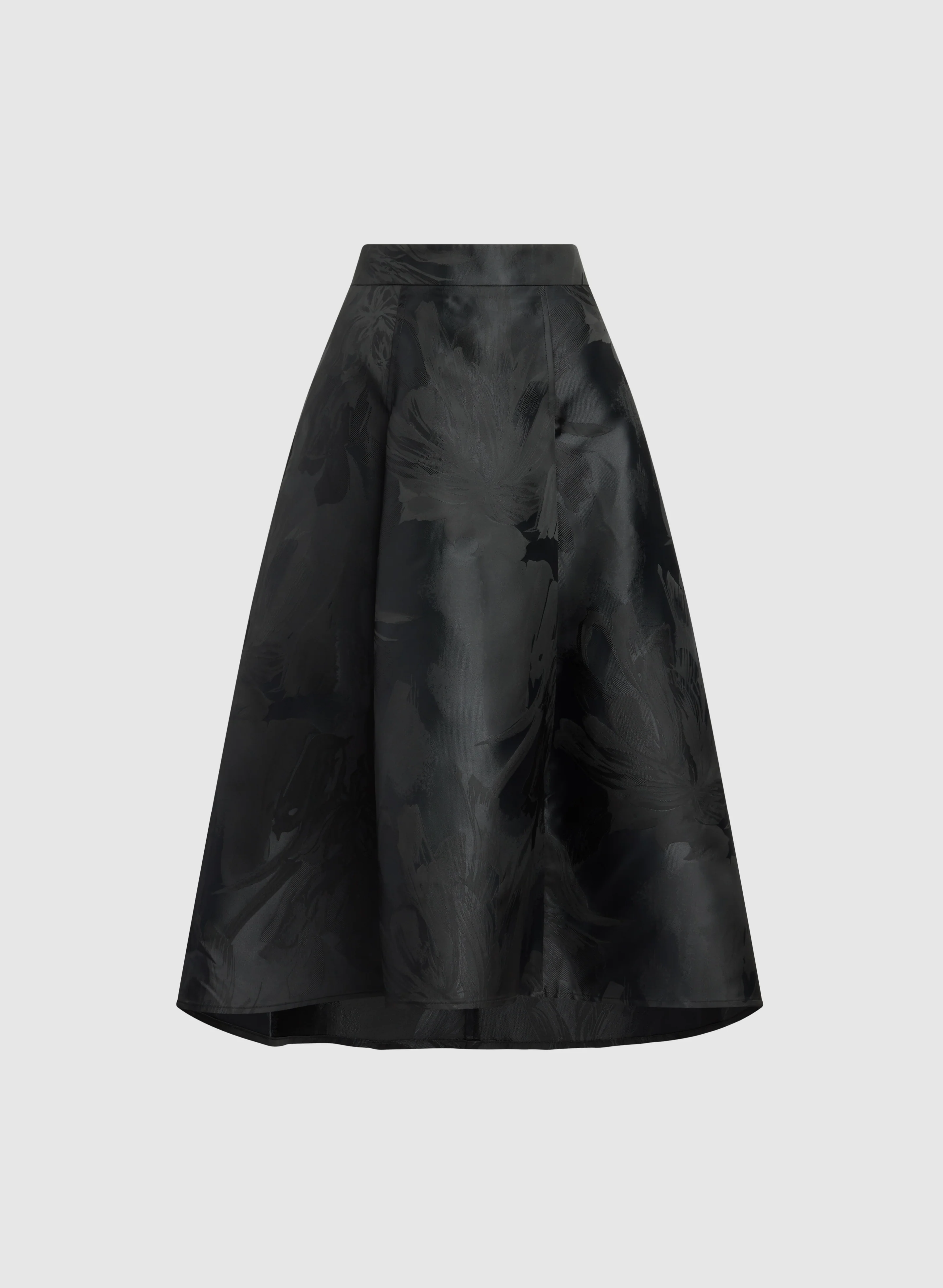 Floral Satin Skirt - Image 6