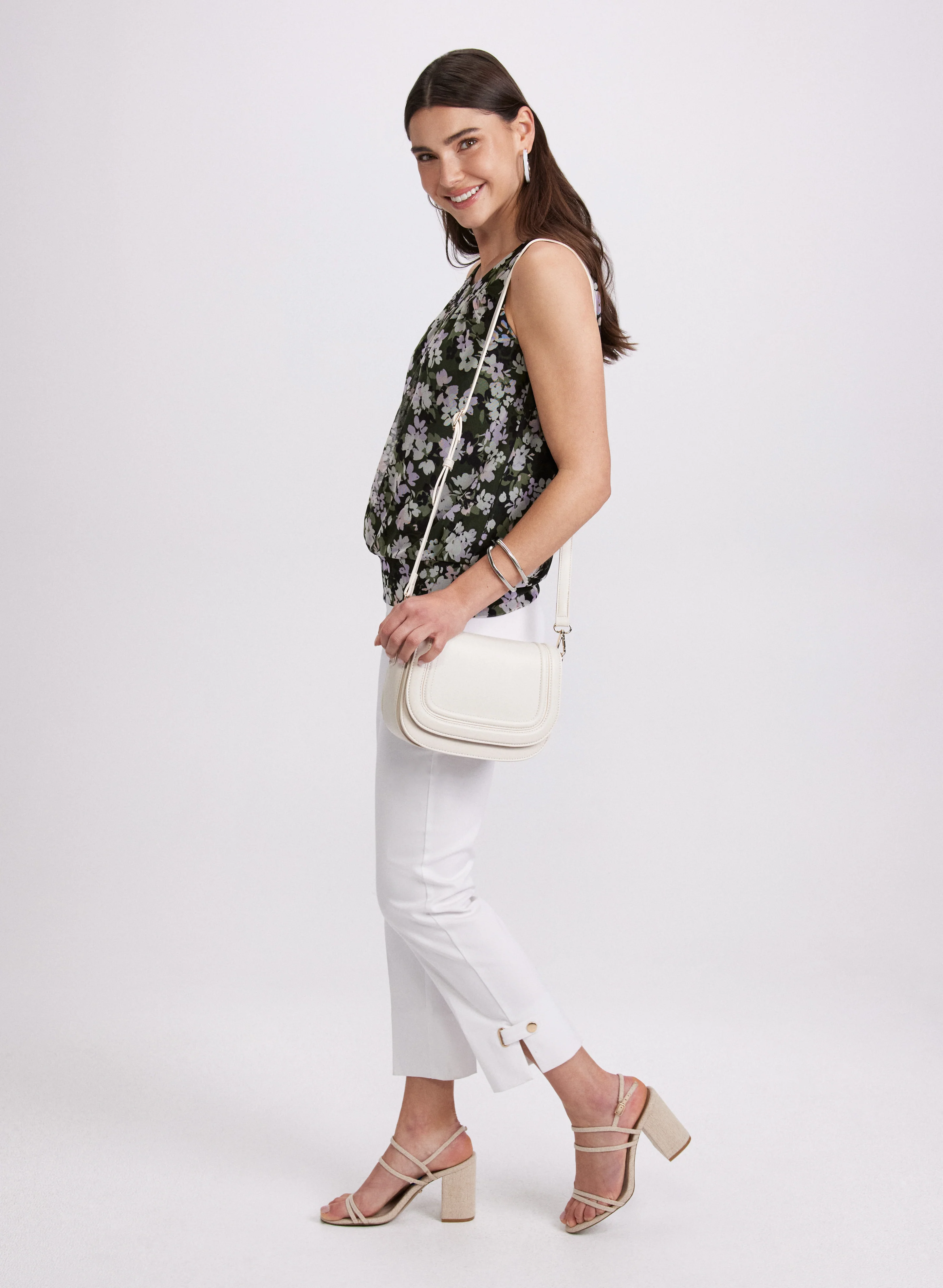 Floral Sleeveless Top - Image 3