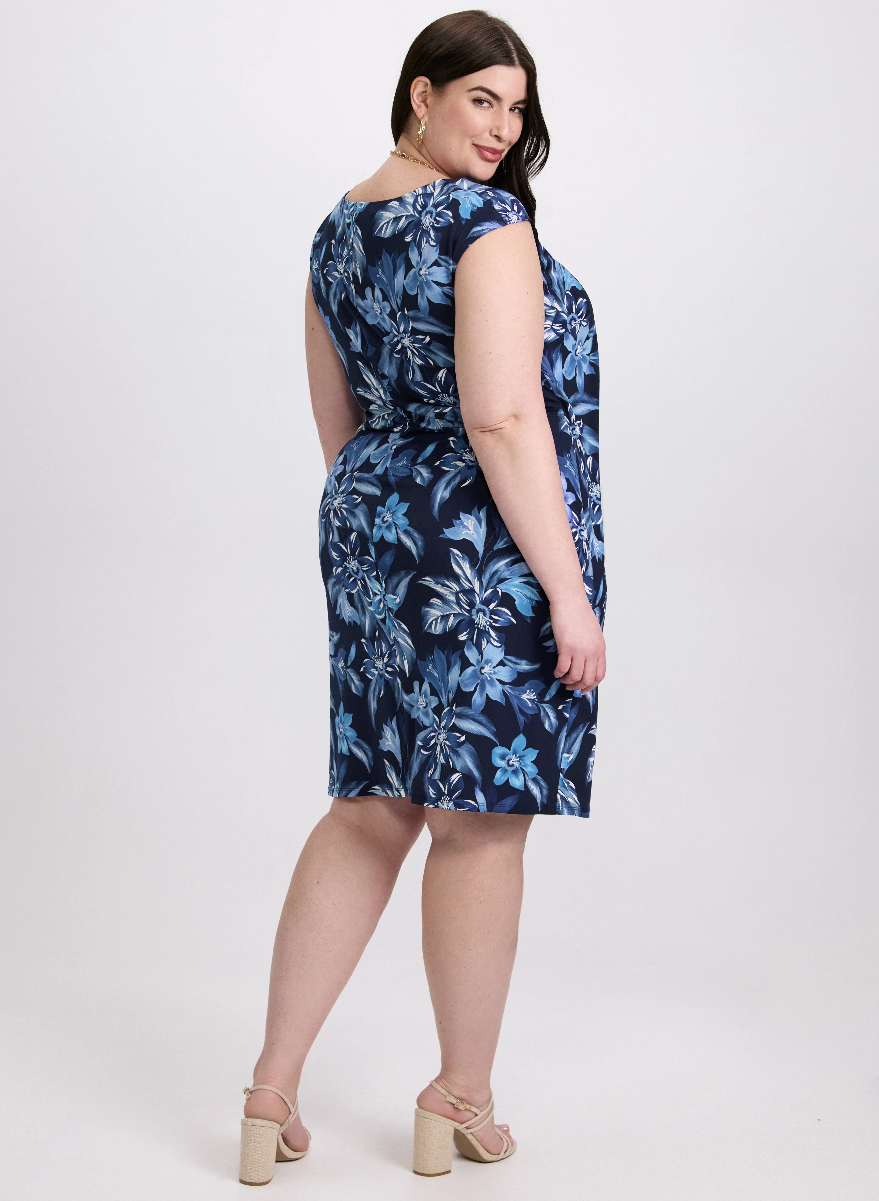 Floral Tie-Waist Dress - Image 2