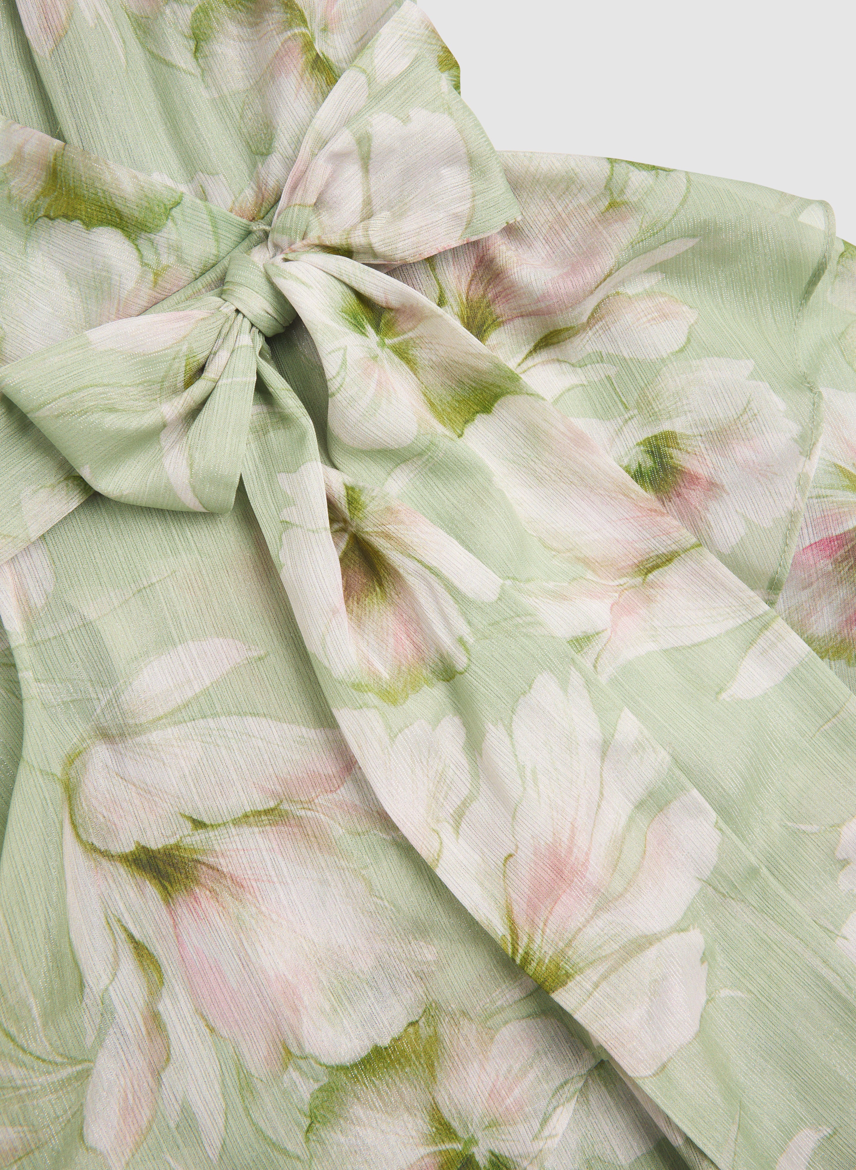 Floral Tiered Dress - Image 6