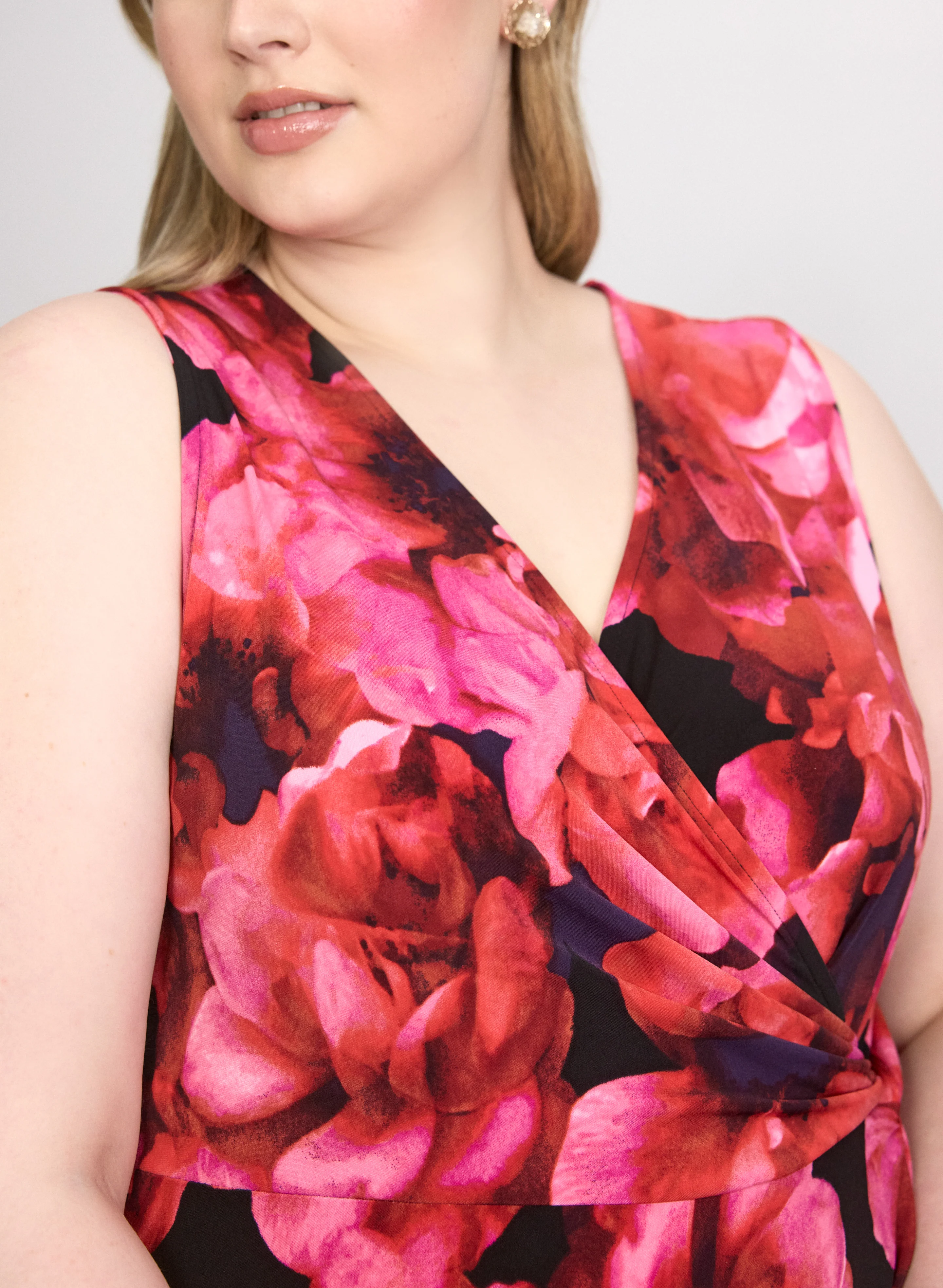 Floral Twist-Detail Dress - Image 5