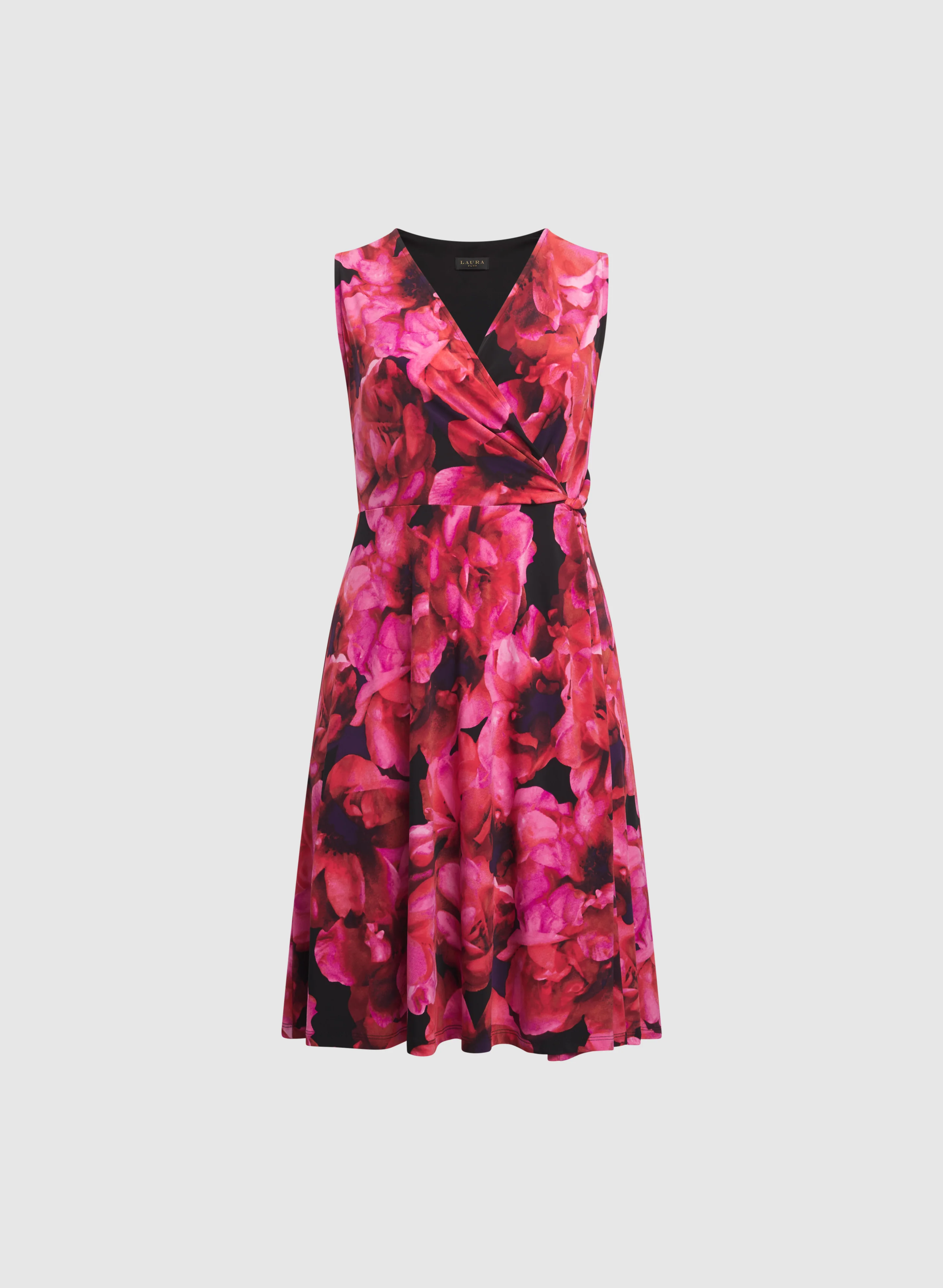 Floral Twist-Detail Dress - Image 6
