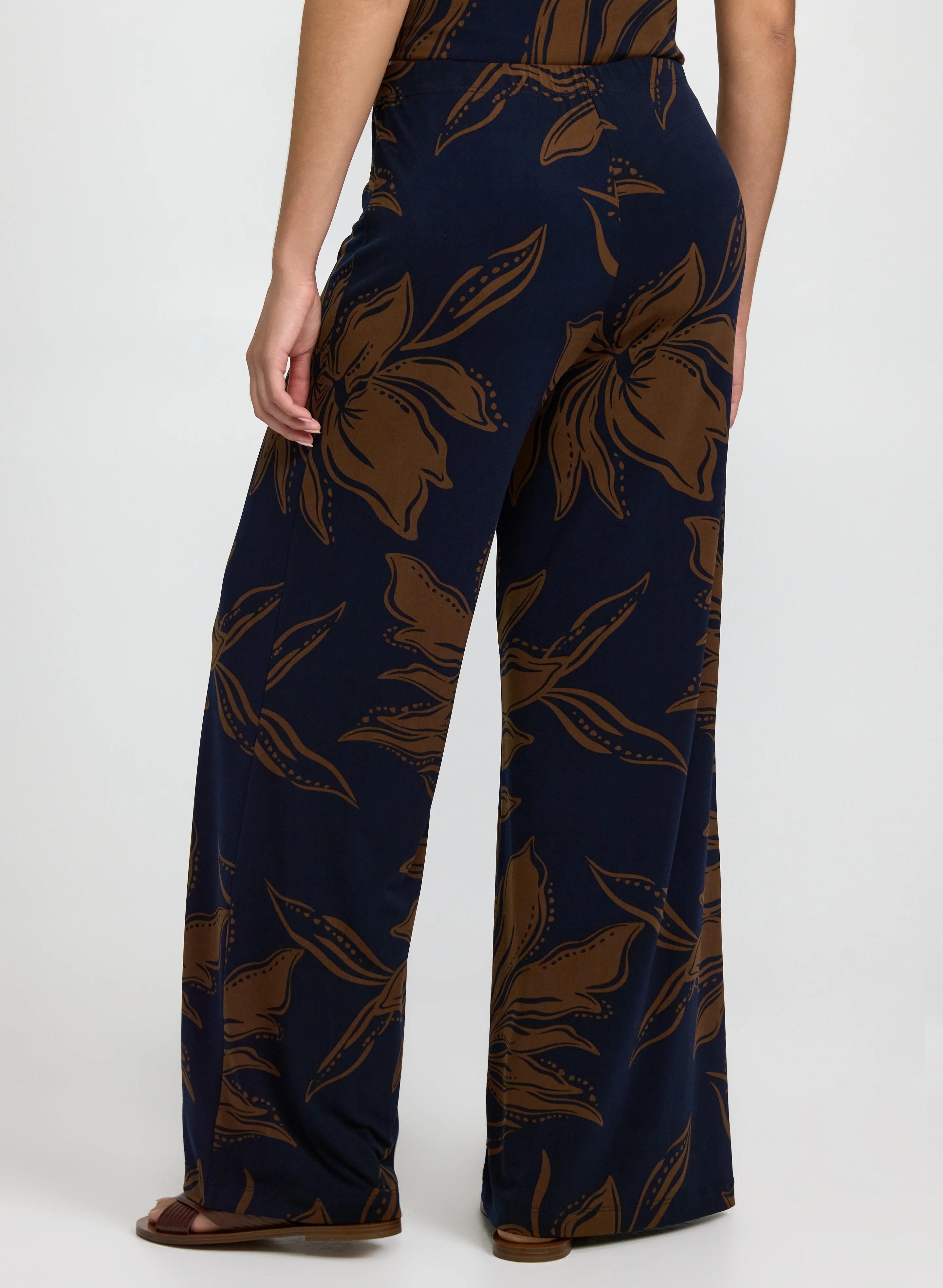 Floral Wide-Leg Pants - Image 3