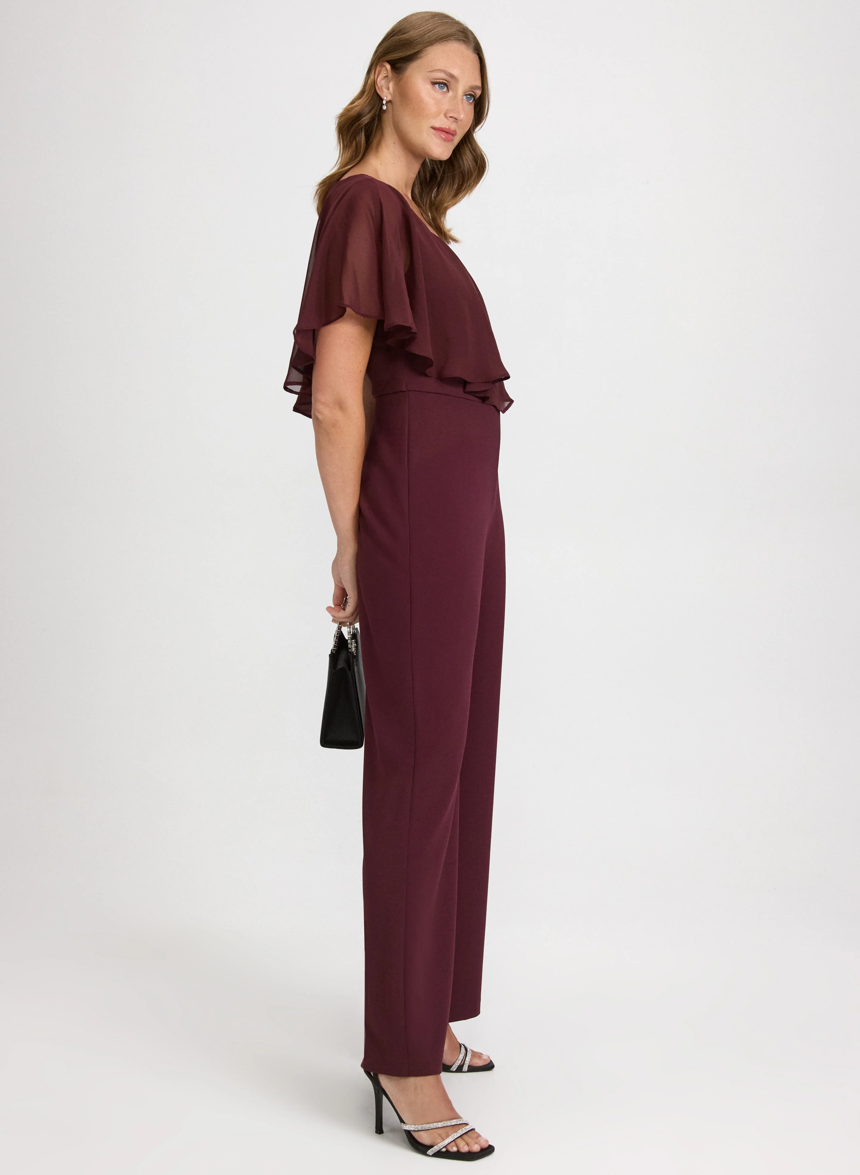 Flounce Front Jumpsuit - Image 2