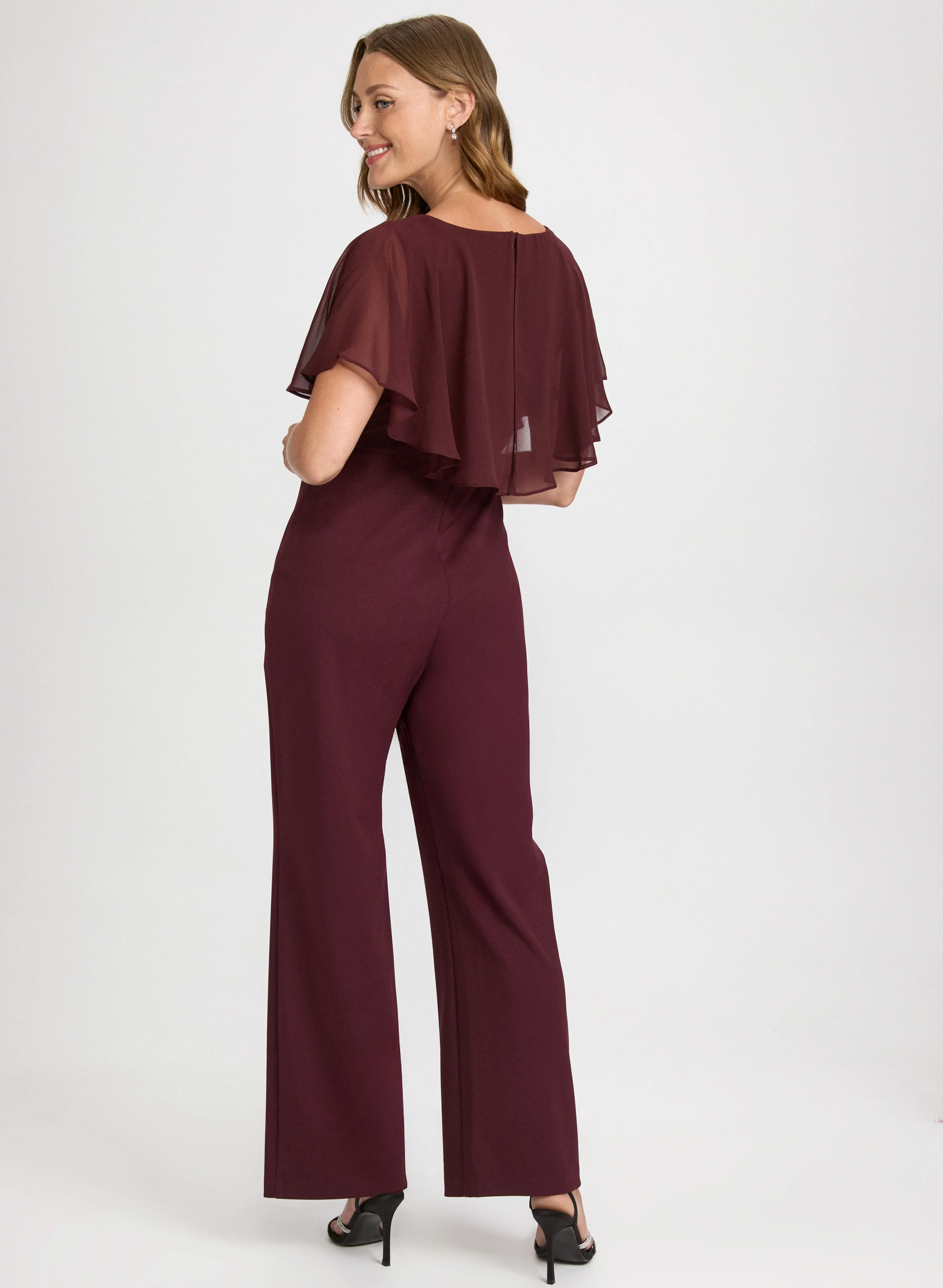 Flounce Front Jumpsuit - Image 4