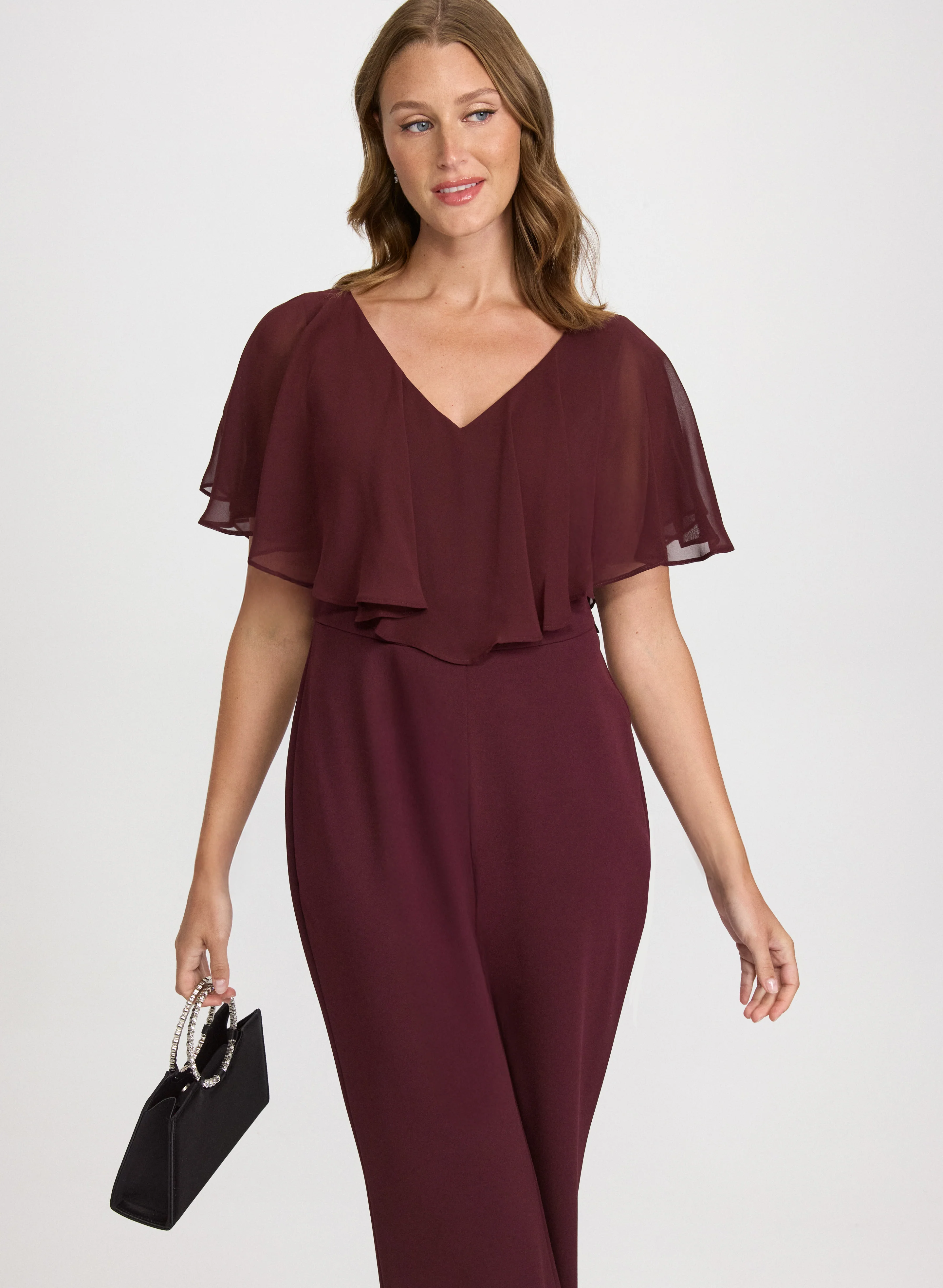 Flounce Front Jumpsuit - Image 5