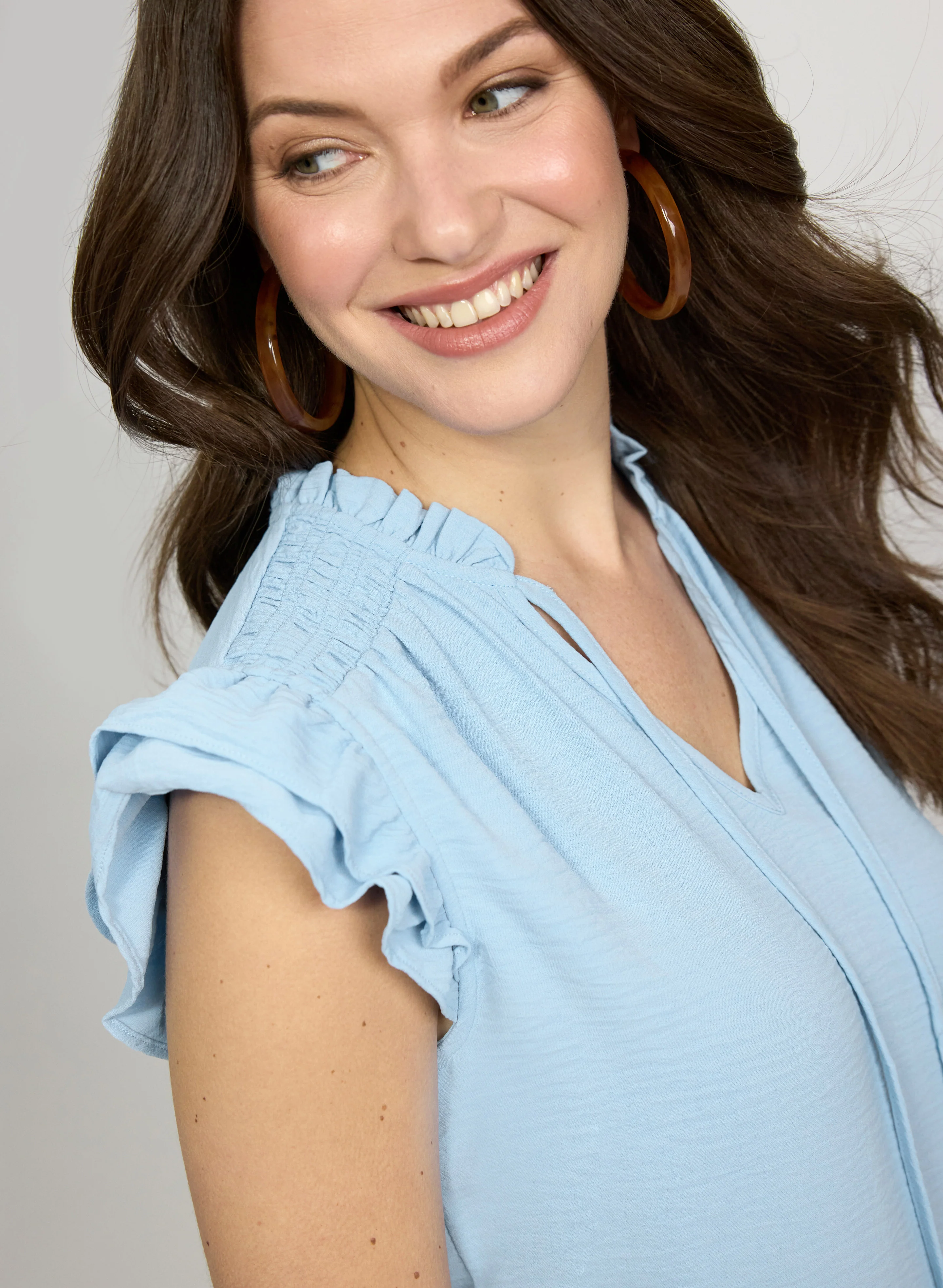 Flutter Sleeve Blouse - Image 2
