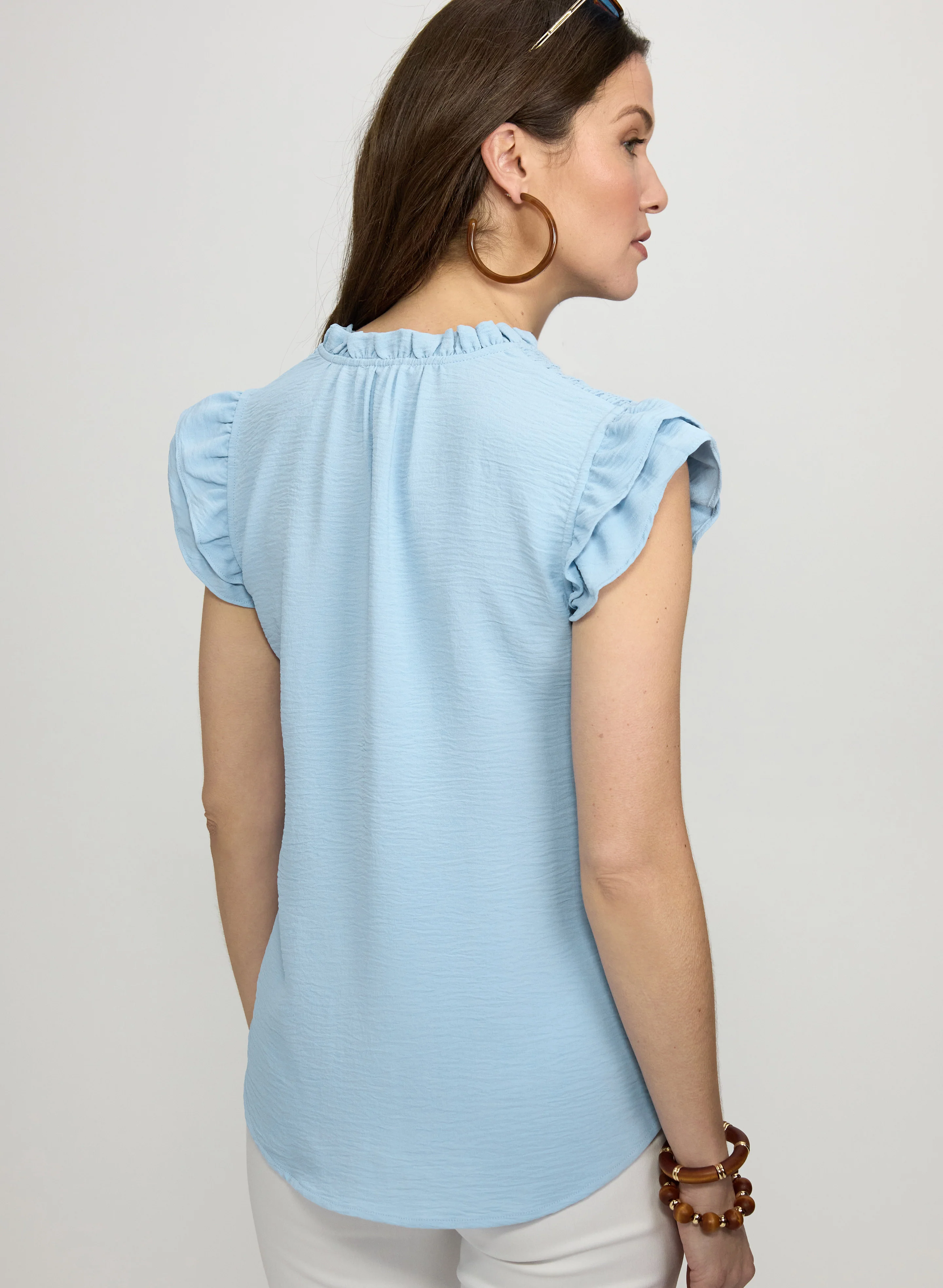 Flutter Sleeve Blouse - Image 4
