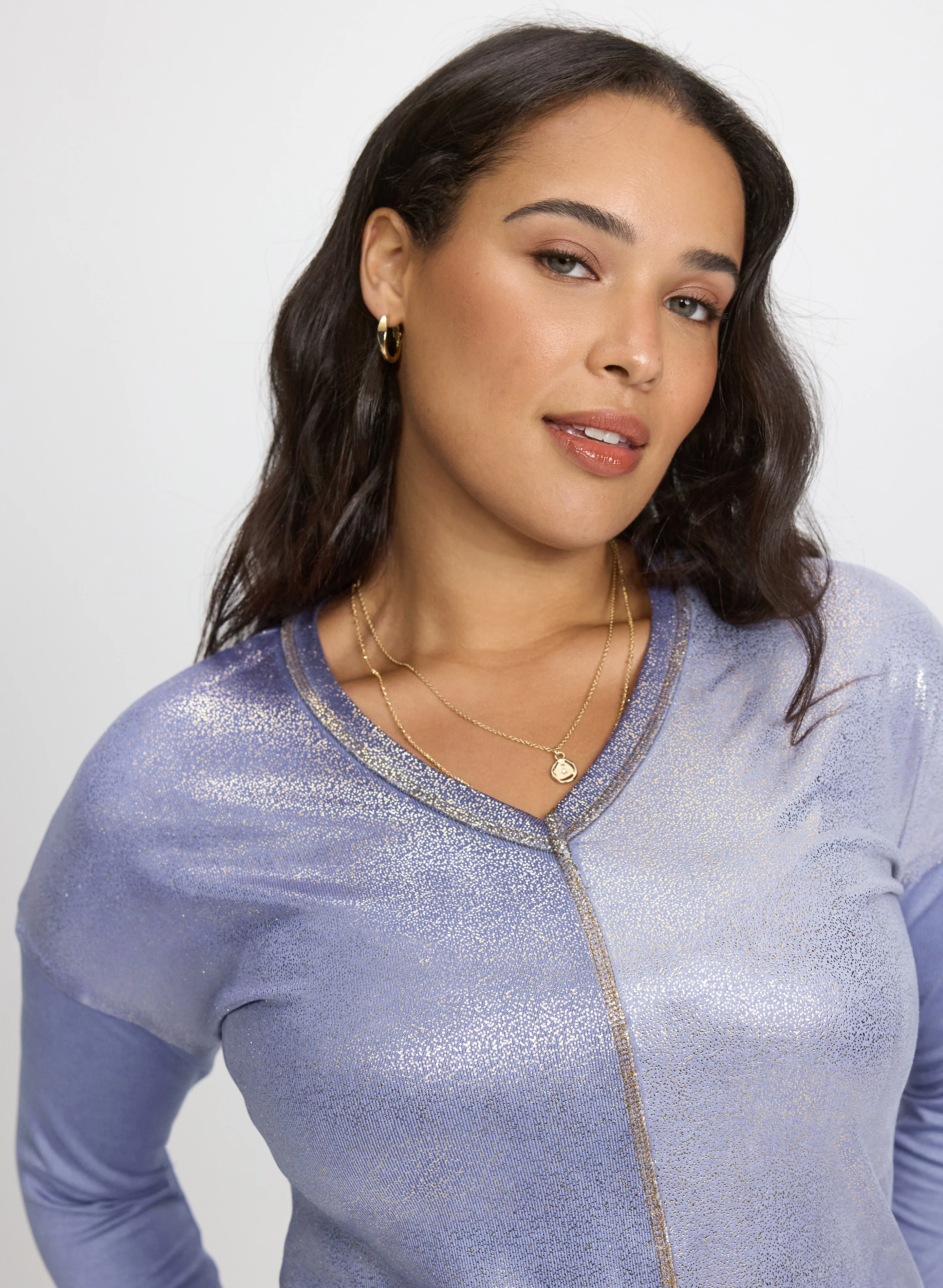 Foil Print Top - Image 2