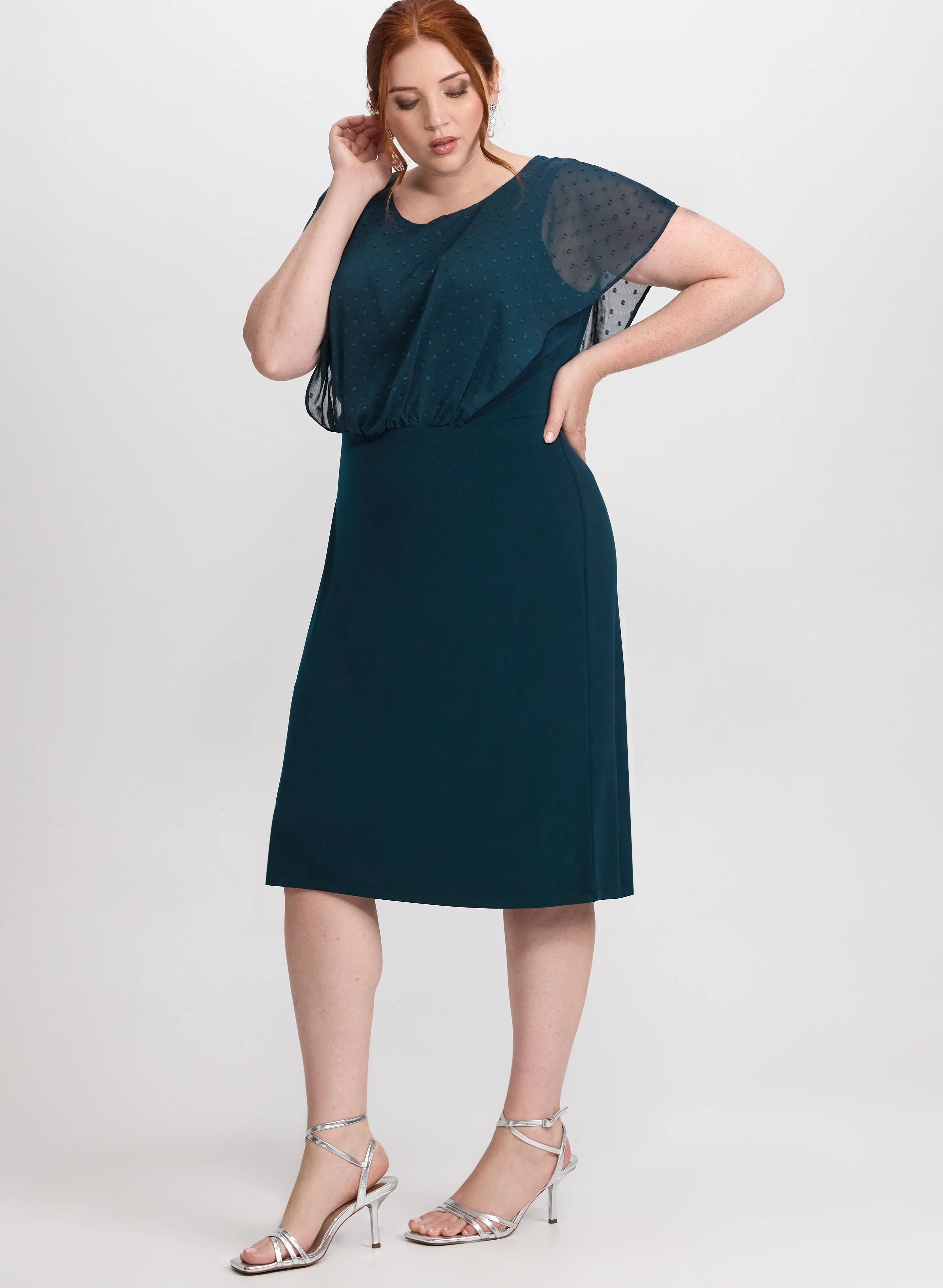 French Knot Embroidered Dress - Image 3