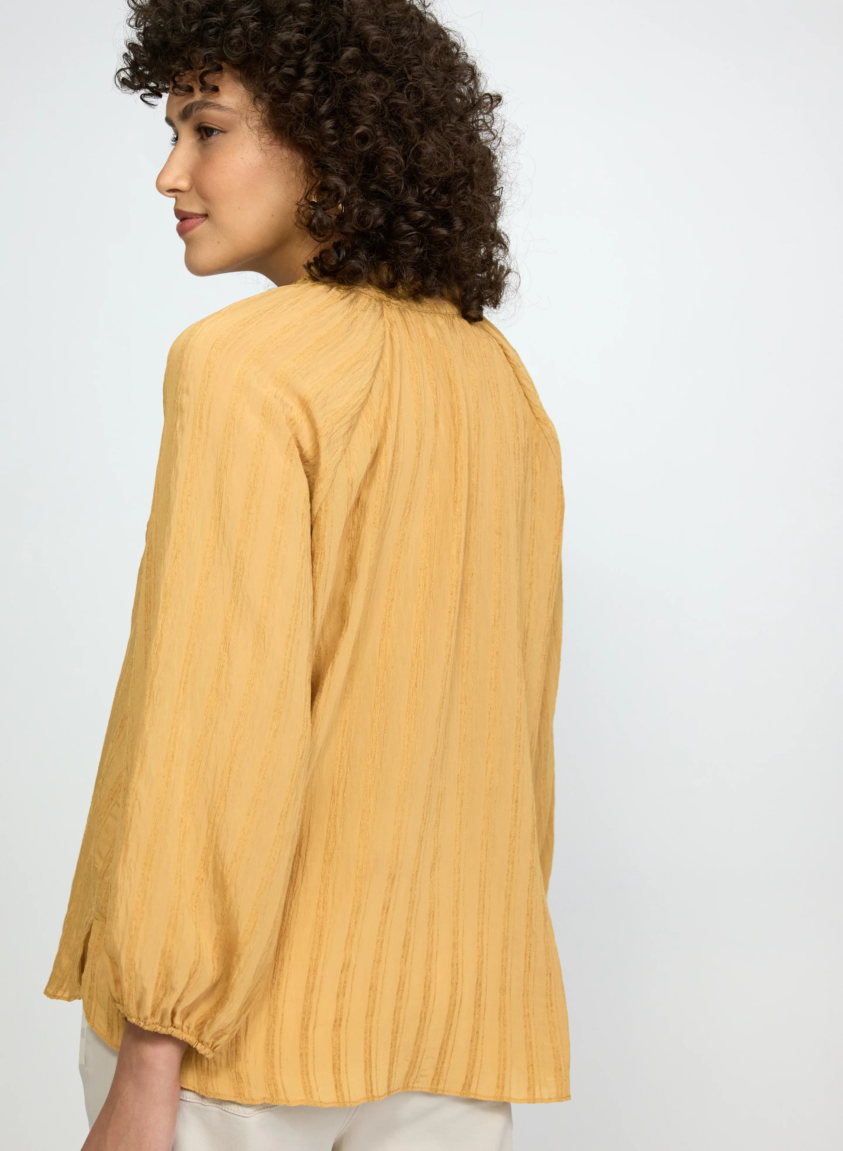 Frilled Collar Blouse - Image 2