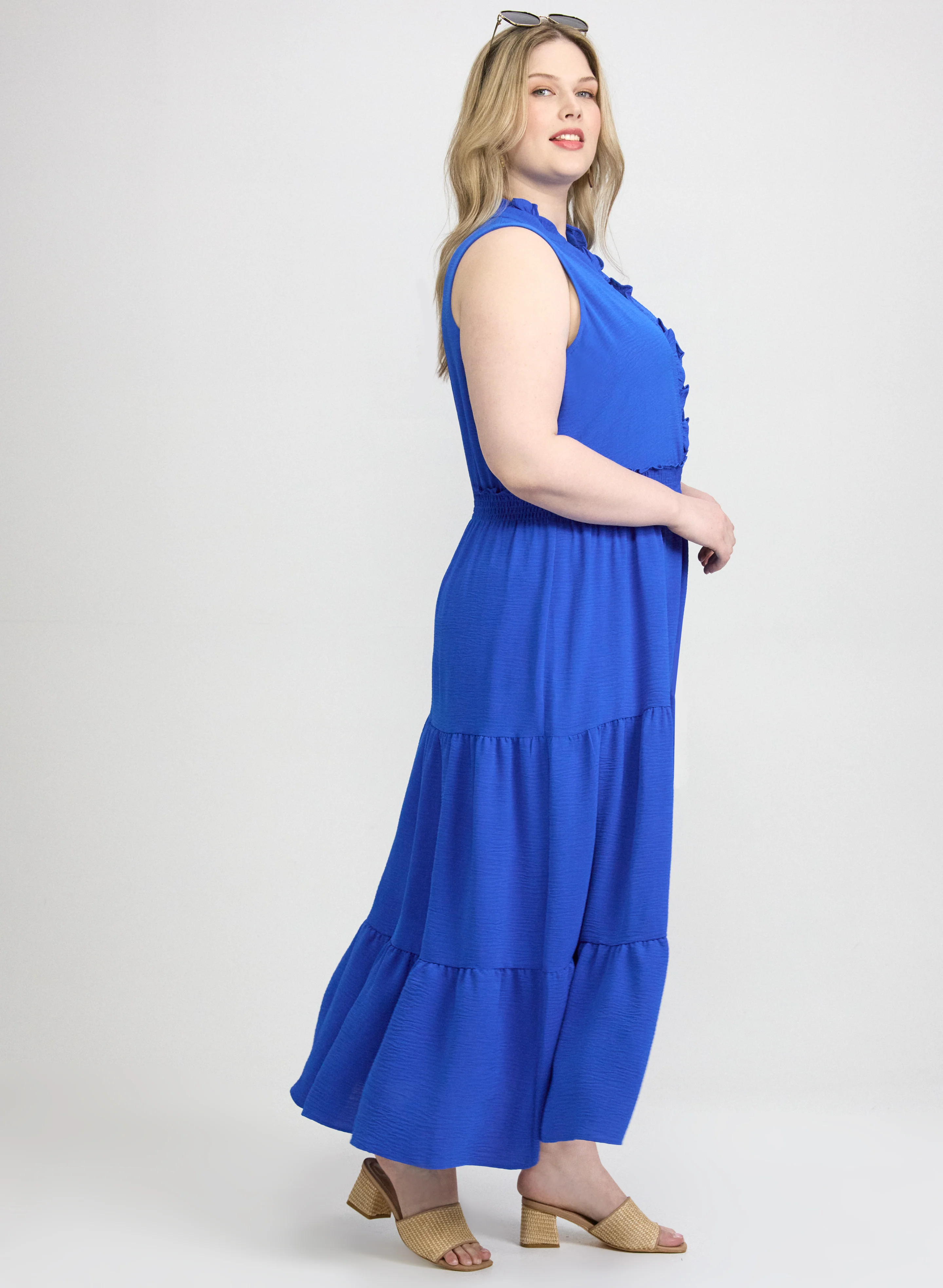 Frilled Trim Dress - Image 2
