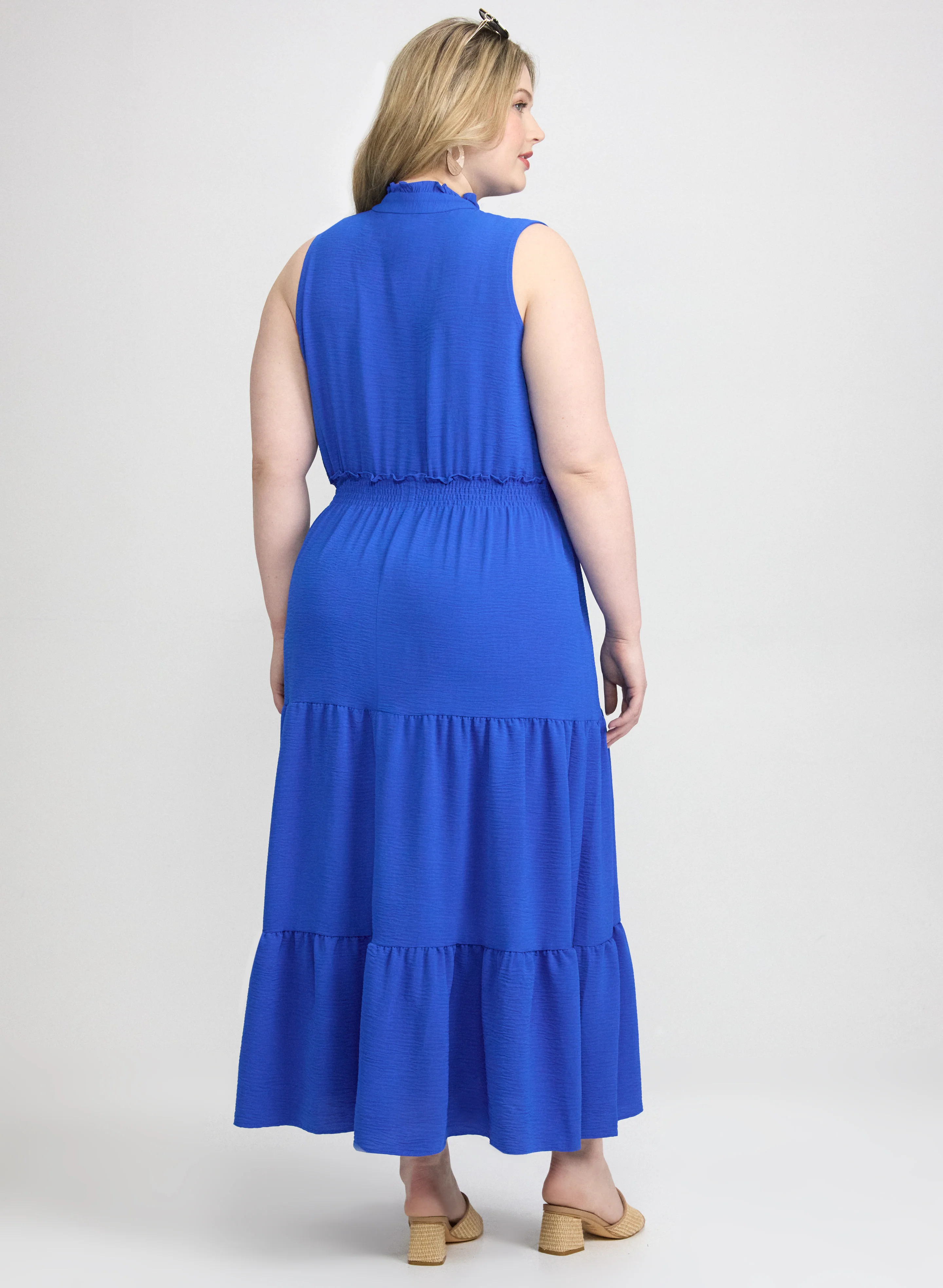 Frilled Trim Dress - Image 3