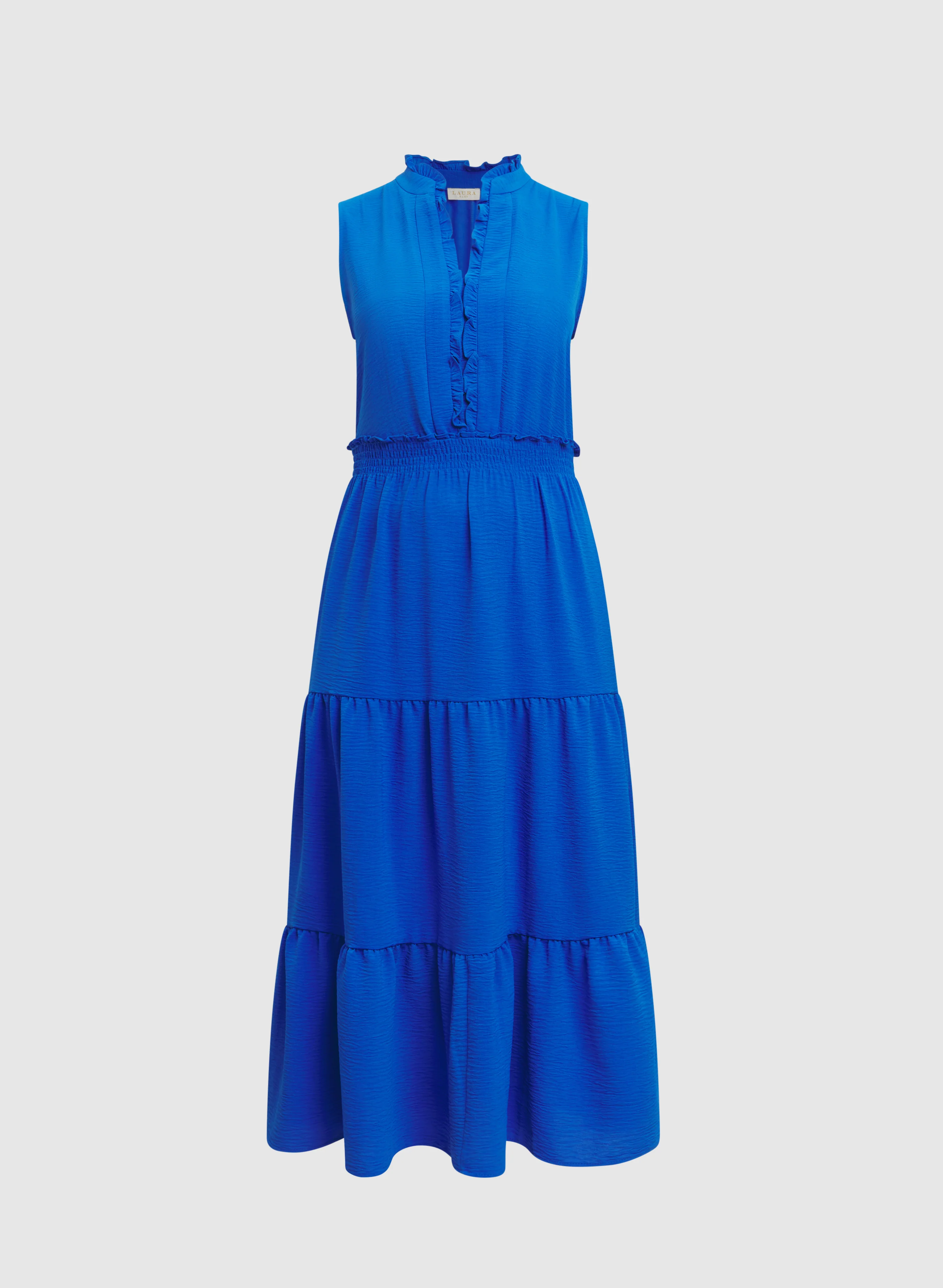 Frilled Trim Dress - Image 6