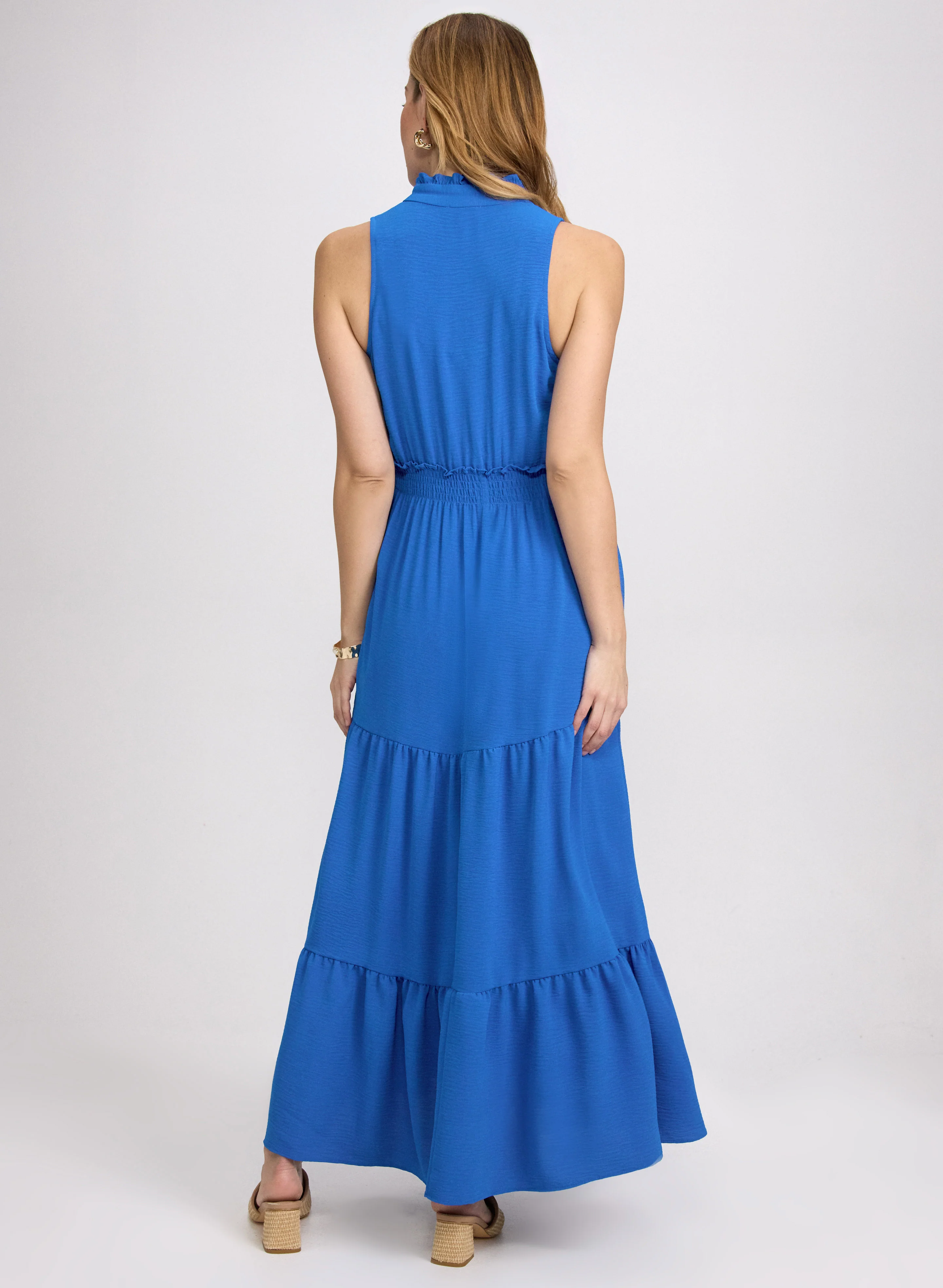 Frilled Trim Dress - Image 4