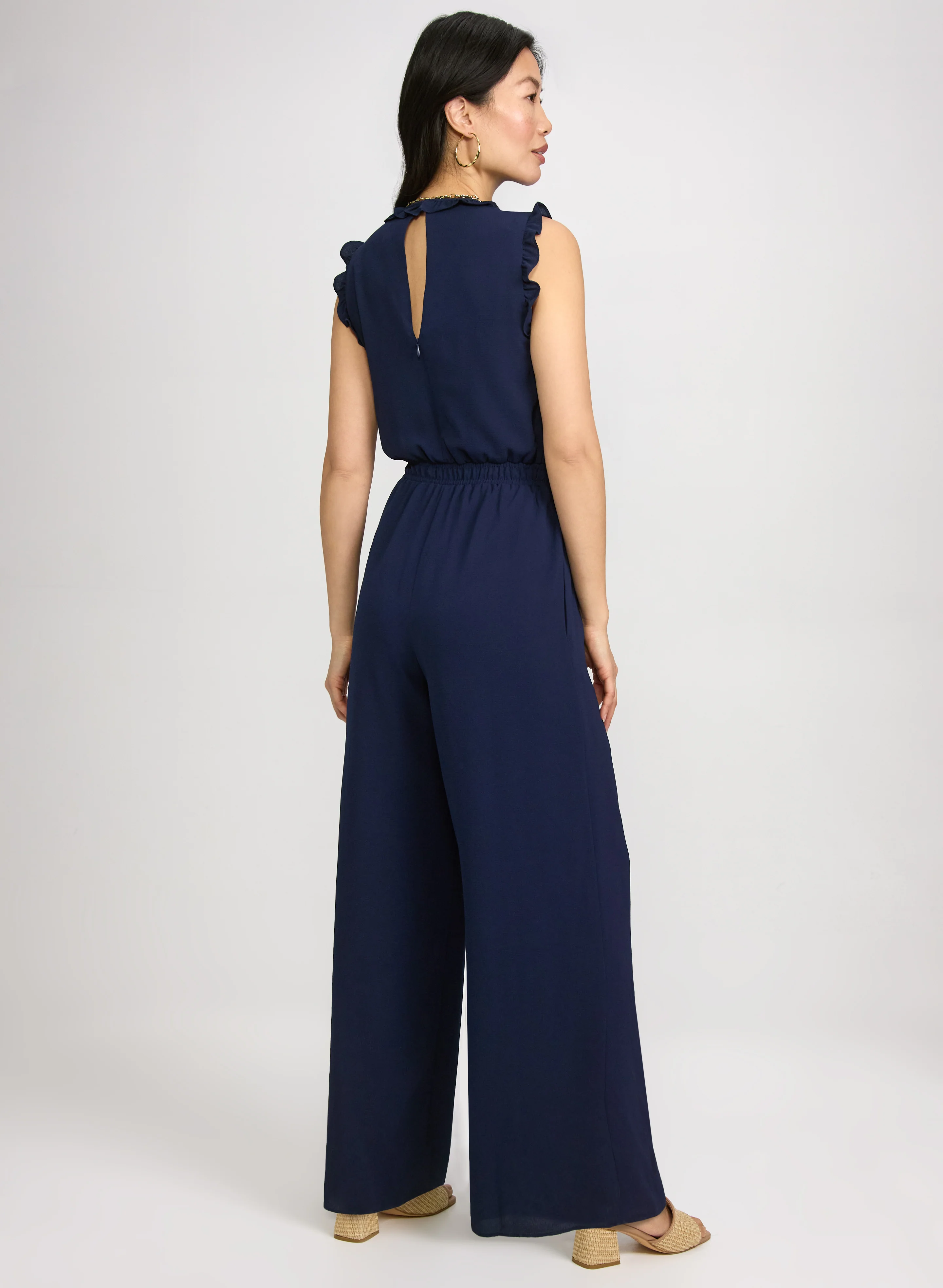 Frilled Trim Jumpsuit - Image 2